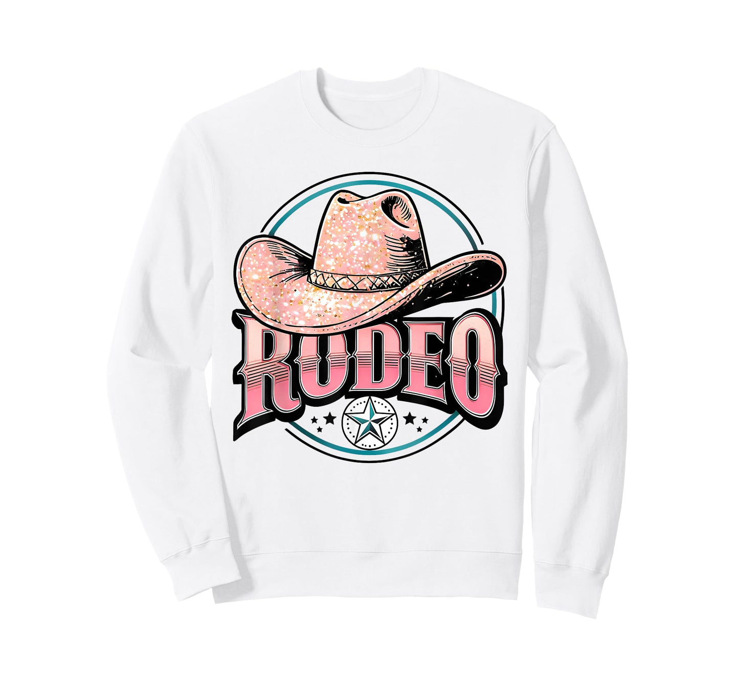Rodeo Coquette Western Country Graphic Cowgirl T-Shirt