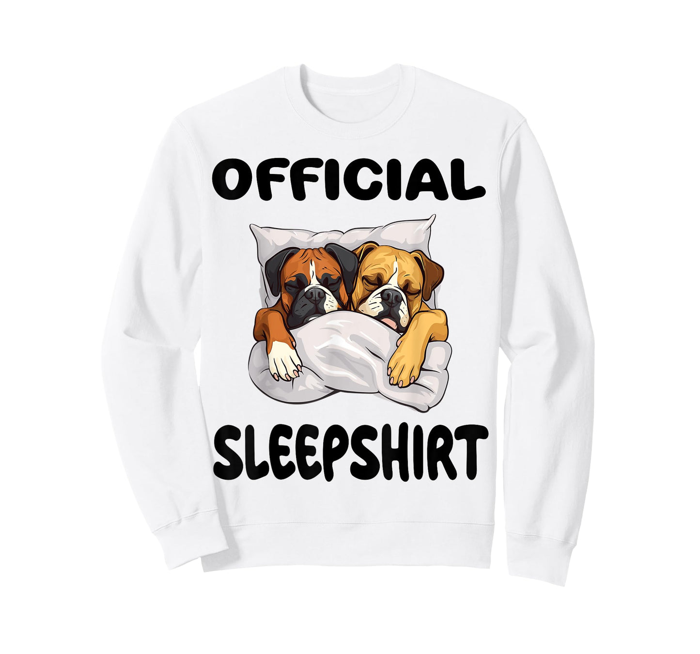 Boxer Dog Official Sleepshirt Pajamas Nightgown Men Women Kids T-Shirt