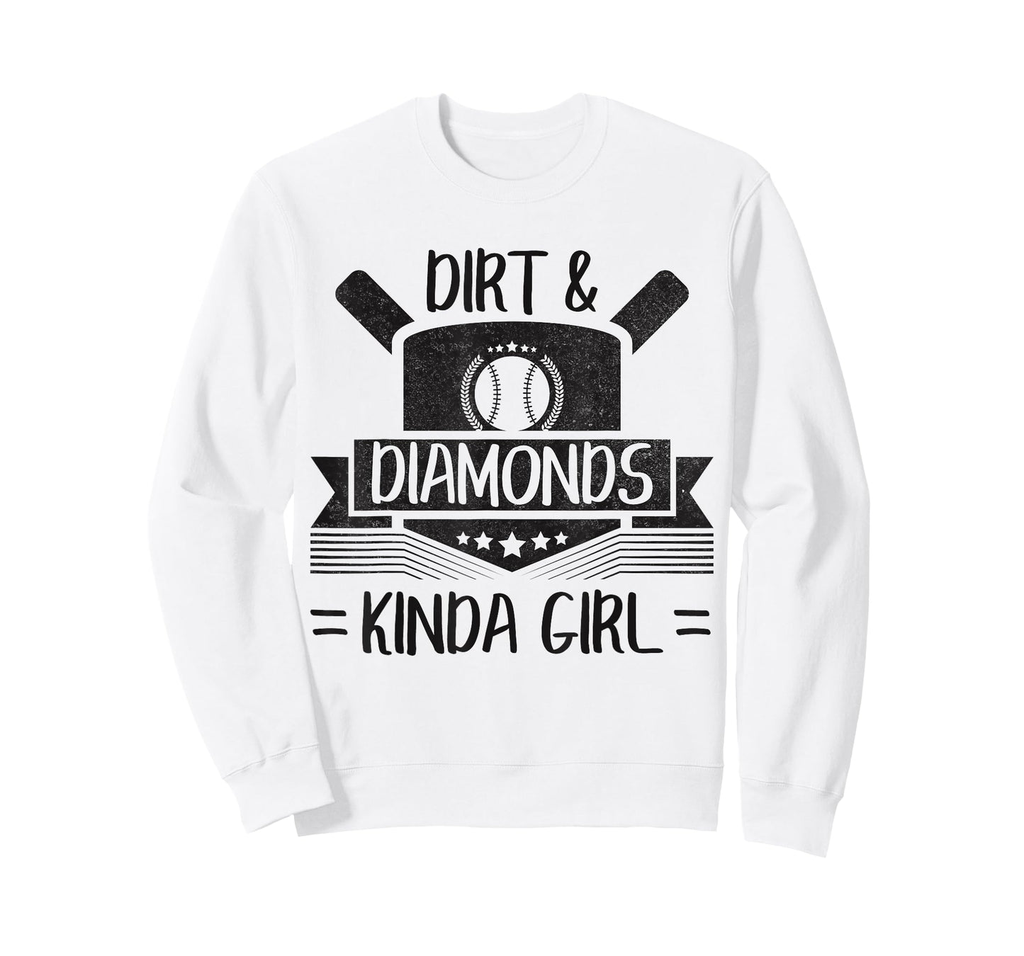 Fun Cute Baseball Softball Home Plate Kinda Girl T-Shirt