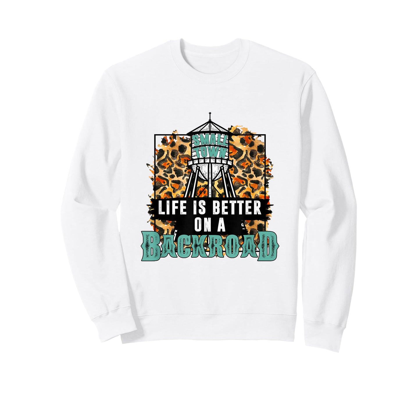 Life Is Better On The Backroad Small Town Girl Country Girls T-Shirt