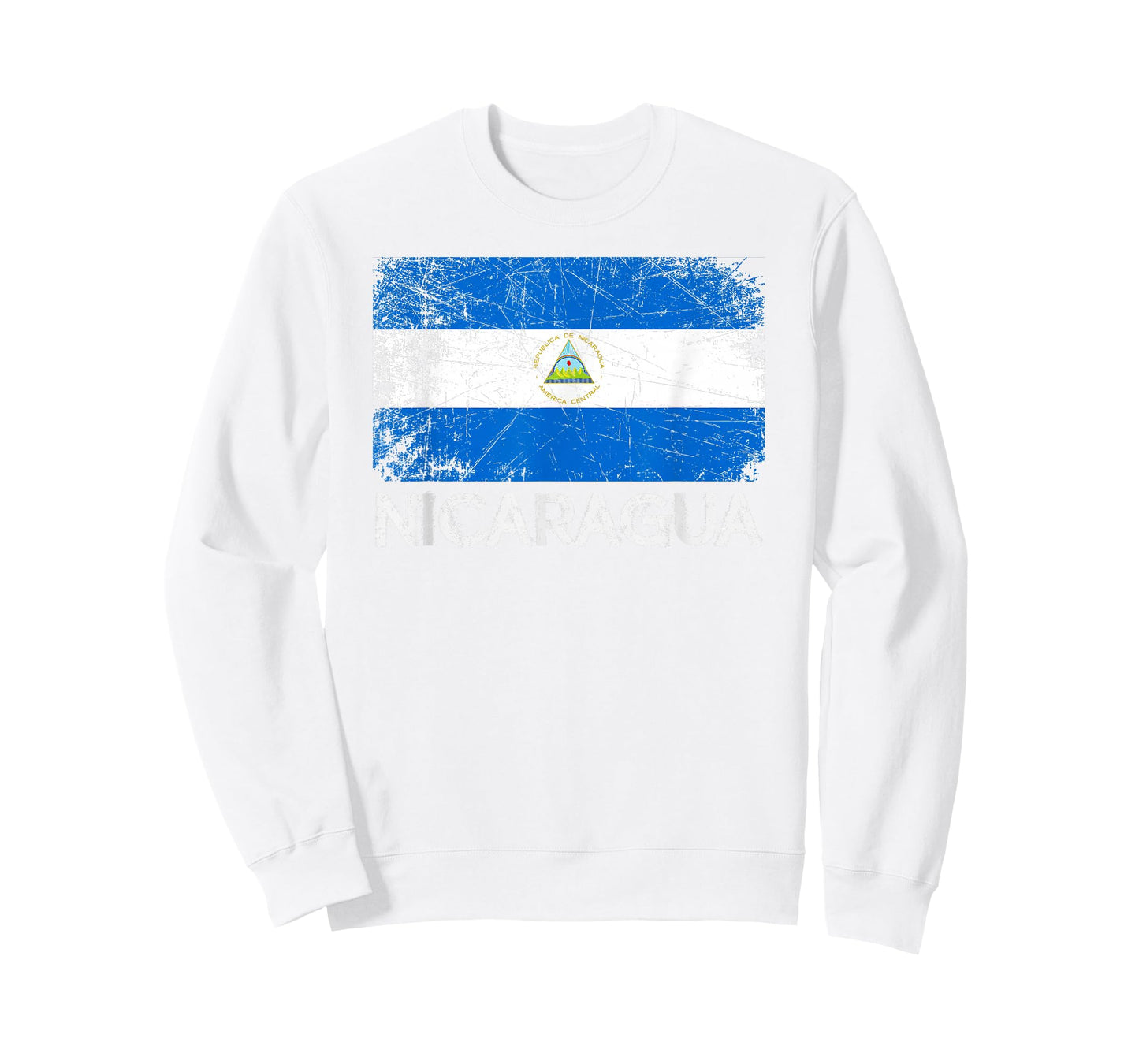 Nicaraguan Flag T-Shirt | Vintage Made In Nicaragua Gift T-Shirt