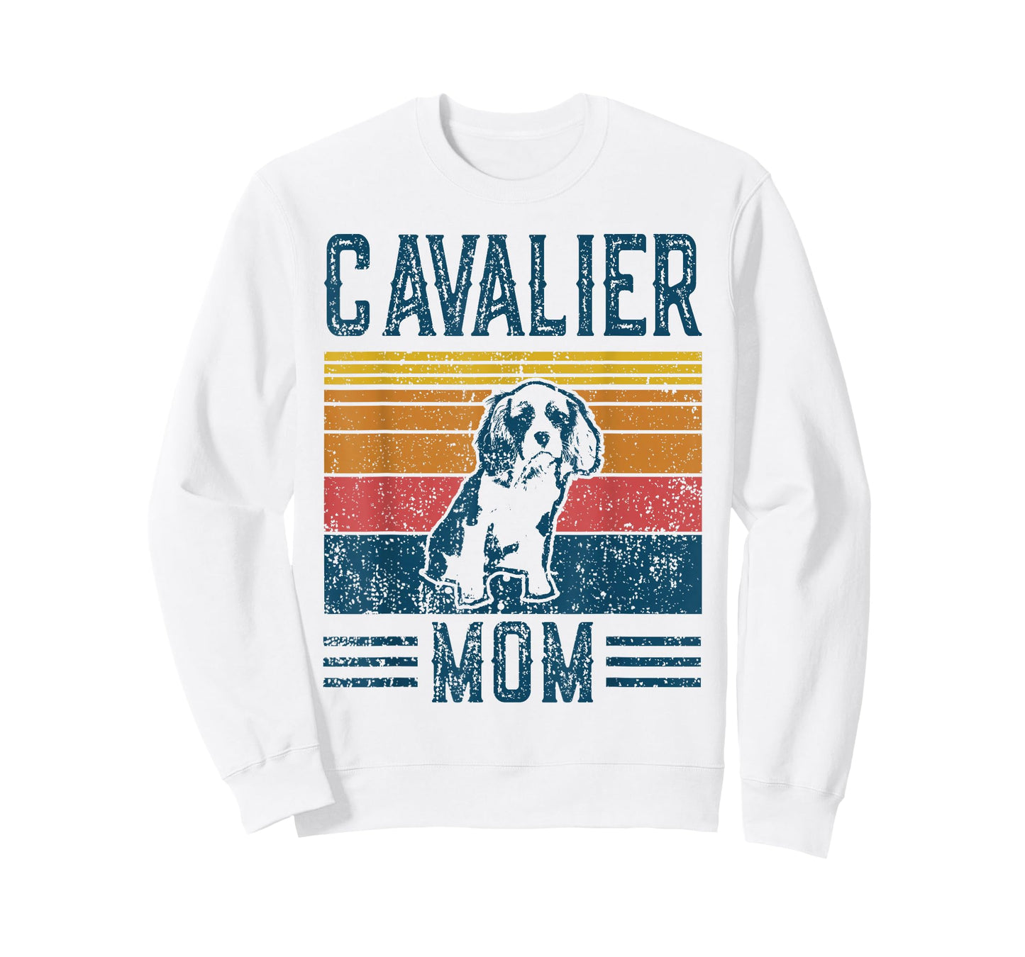 Dog Cavalier Mom - Vintage Cavalier Mom T-Shirt Small