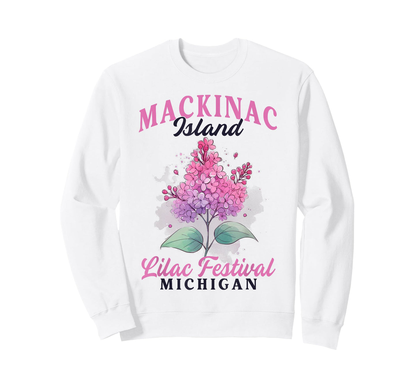 Mackinac Island Michigan Lilacs Lilac Festival State Of MI T-Shirt