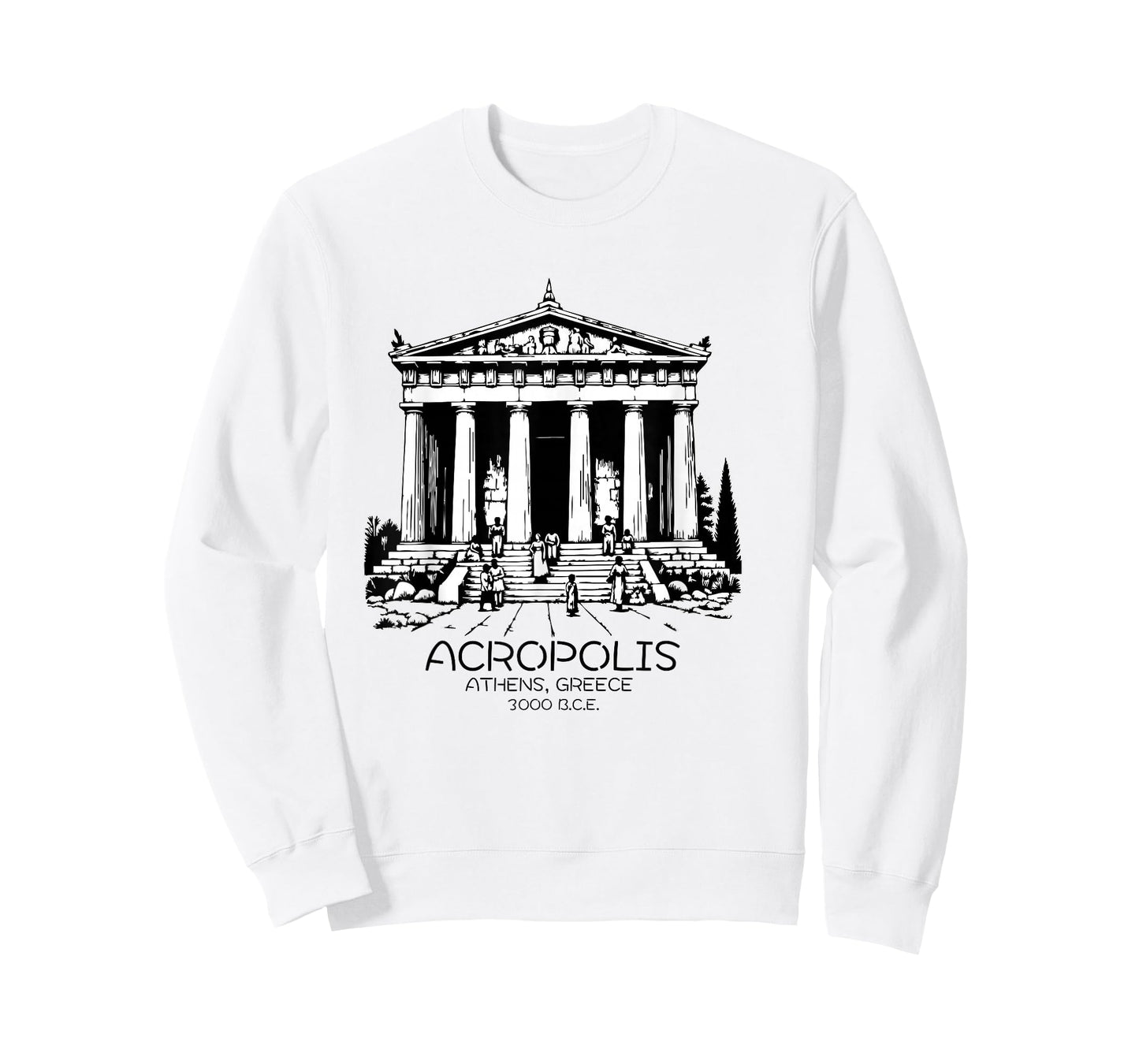 Souvenir from Acropolis Athens Greece Greek Parthenon T-Shirt