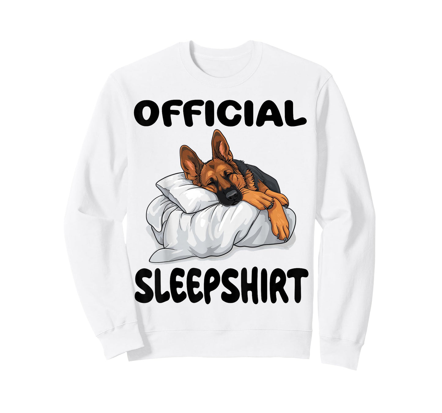 German Shepherd Dog Official Sleepshirt Pajamas Nightgown T-Shirt