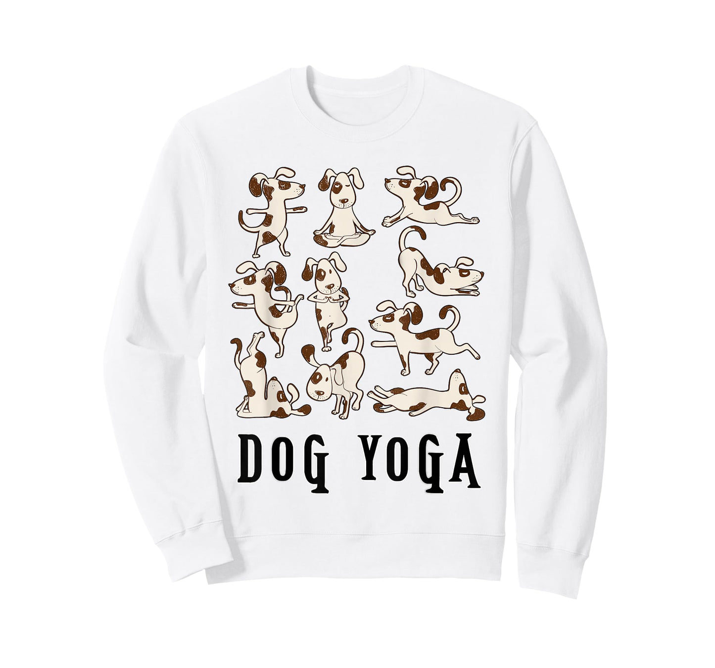 Fun Dog Yoga Gift T Shirt - Cute Family Wear Lt T-Shirt