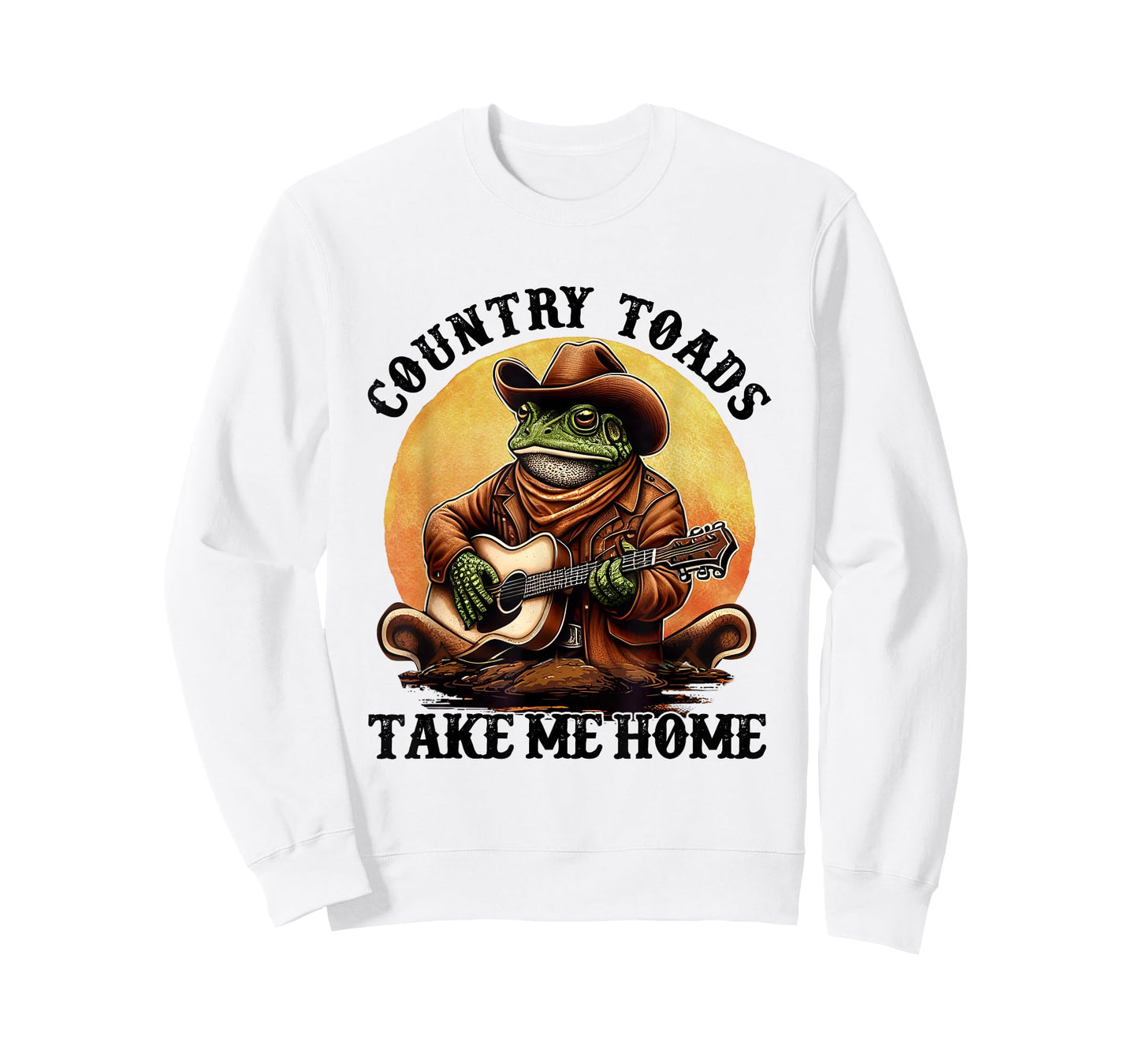 Country Toads Take Me Home Funny Country Music Toad T-Shirt