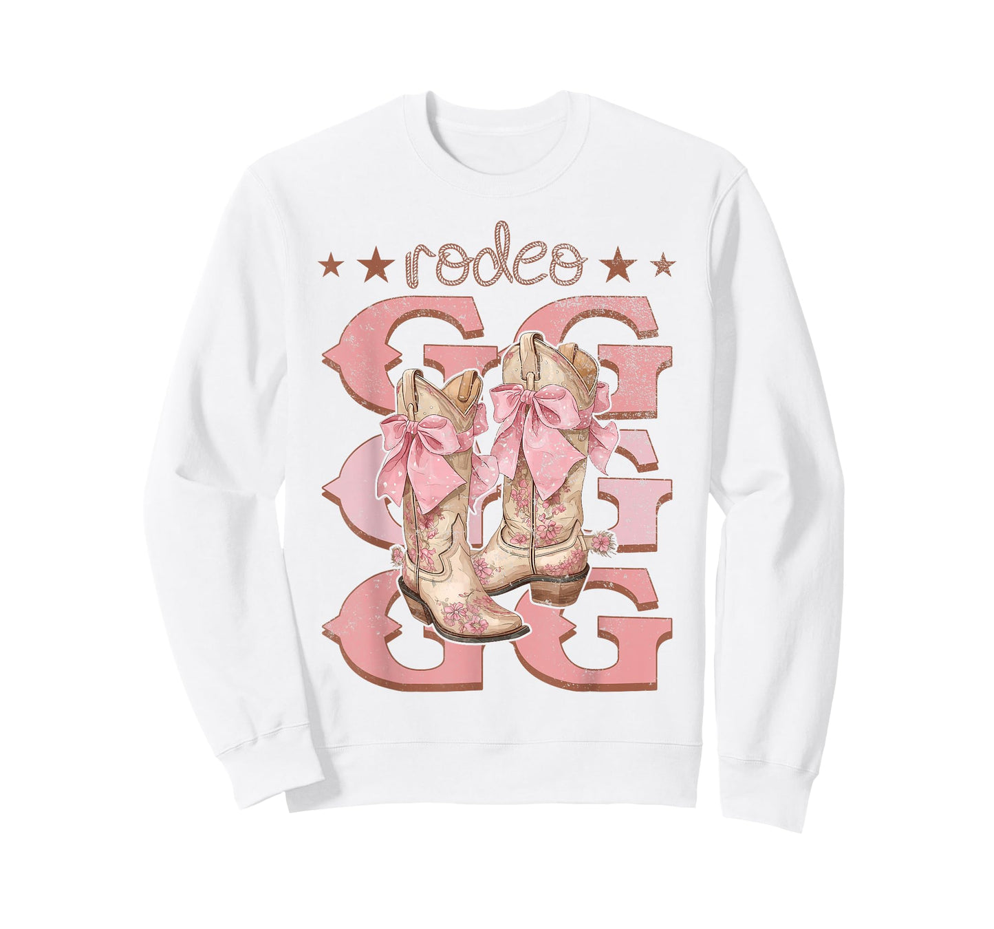 Rodeo GG Pink Boots Coquette Cow-Girl Birthday Party T-Shirt