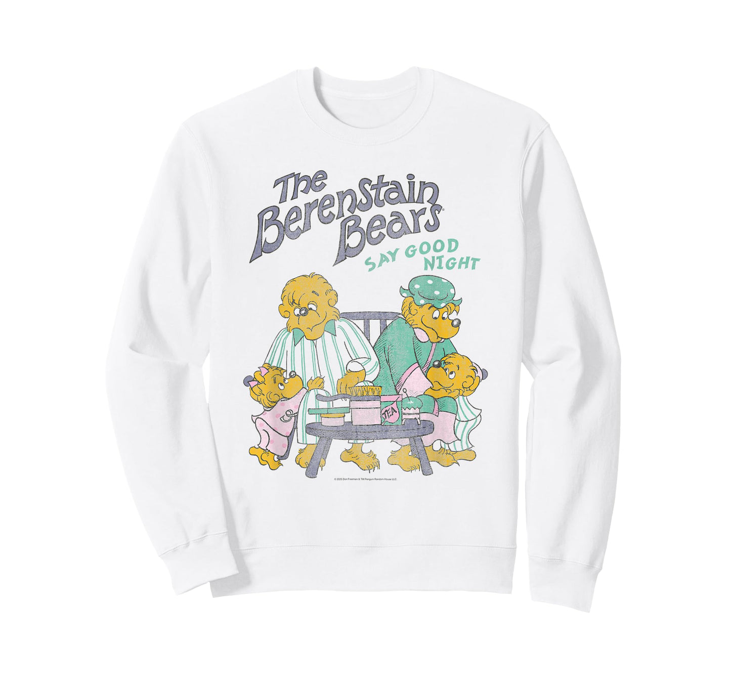The Berenstain Bears Say Good Night Family Vintage Book T-Shirt