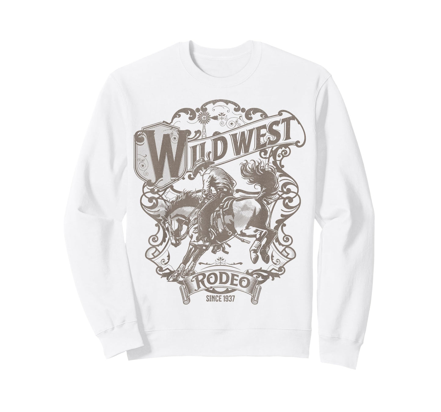 Wild West Western Cowboy Rodeo Country Music Women Men Kids T-Shirt