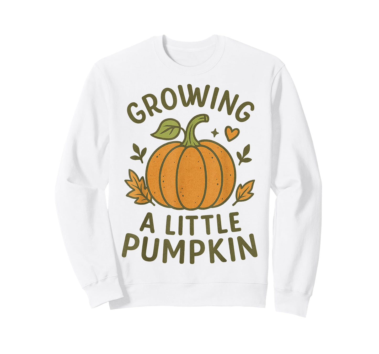 Growing A Little Pumpkin Fall Pregnancy Announcement Reveal T-Shirt