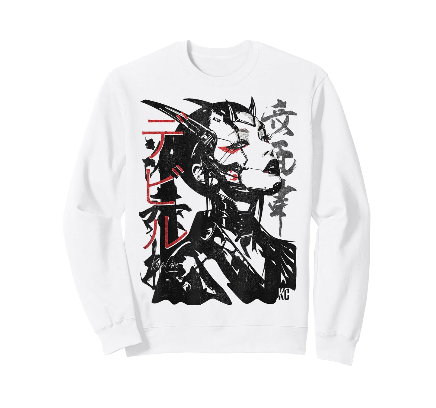 Japanese Streetwear Cyberpunk Y2K Techwear Retro Manga Anime T-Shirt