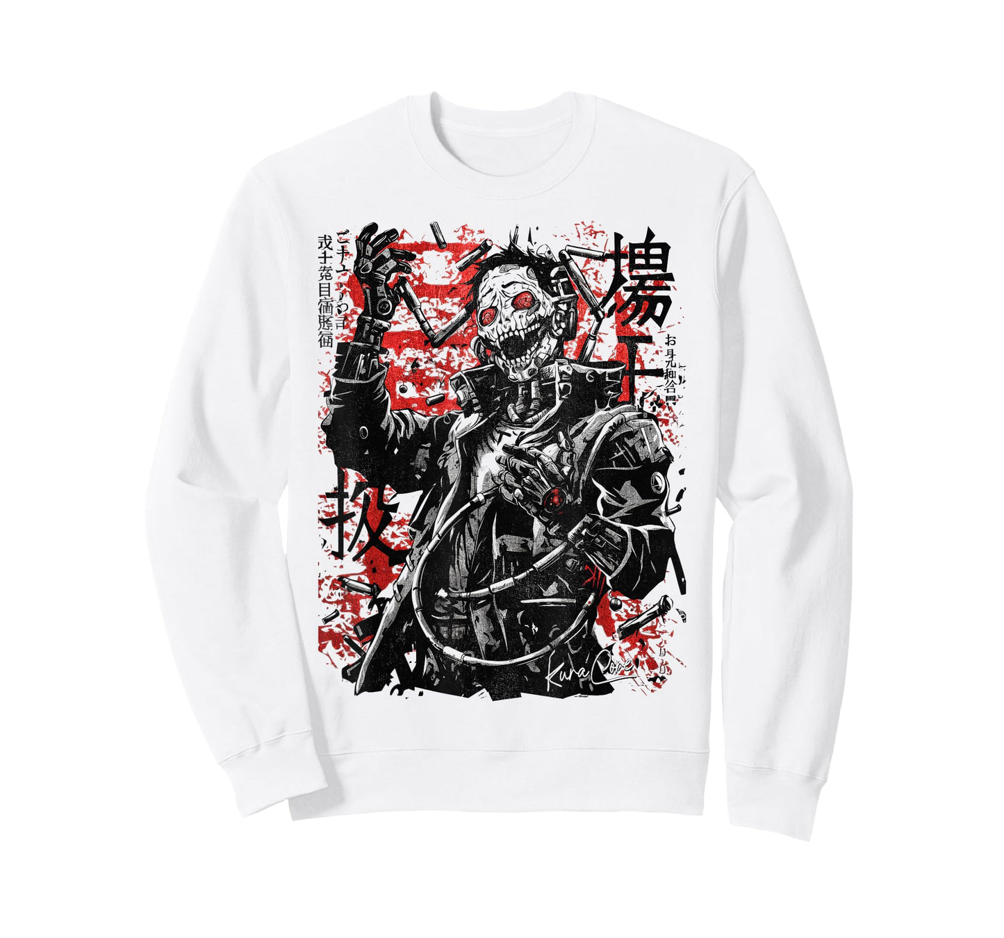 Japanese Streetwear Cyberpunk Y2K Techwear Retro Manga Anime T-Shirt