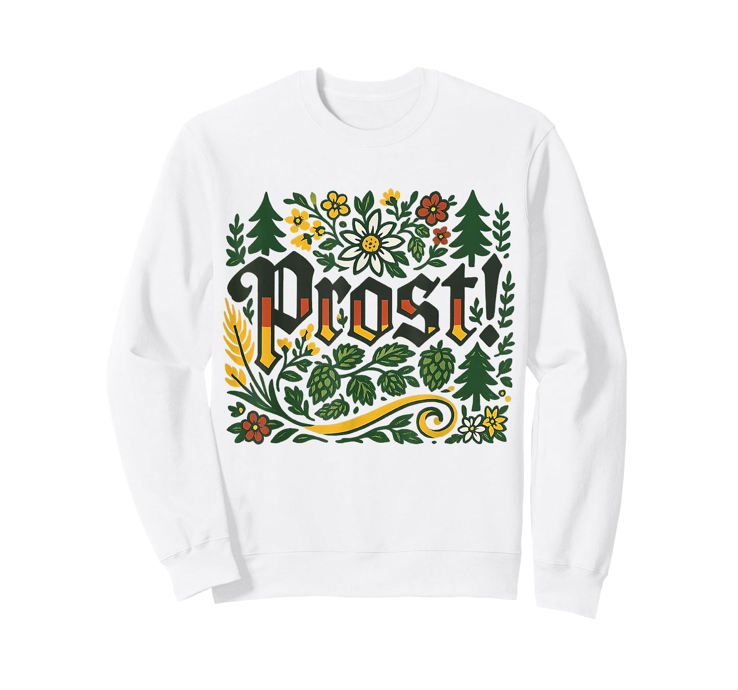 Oktoberfest Drinking Vintage German Prost Men Women T-Shirt
