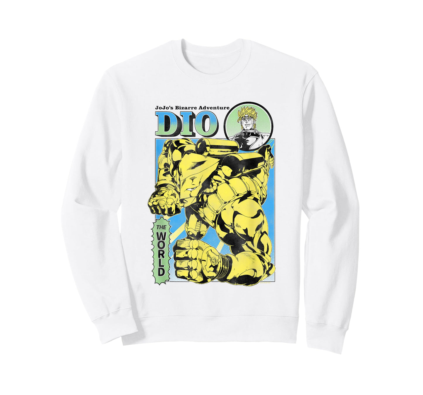 JoJo's Bizarre Adventure Part 3 DIO & The World Illustration T-Shirt