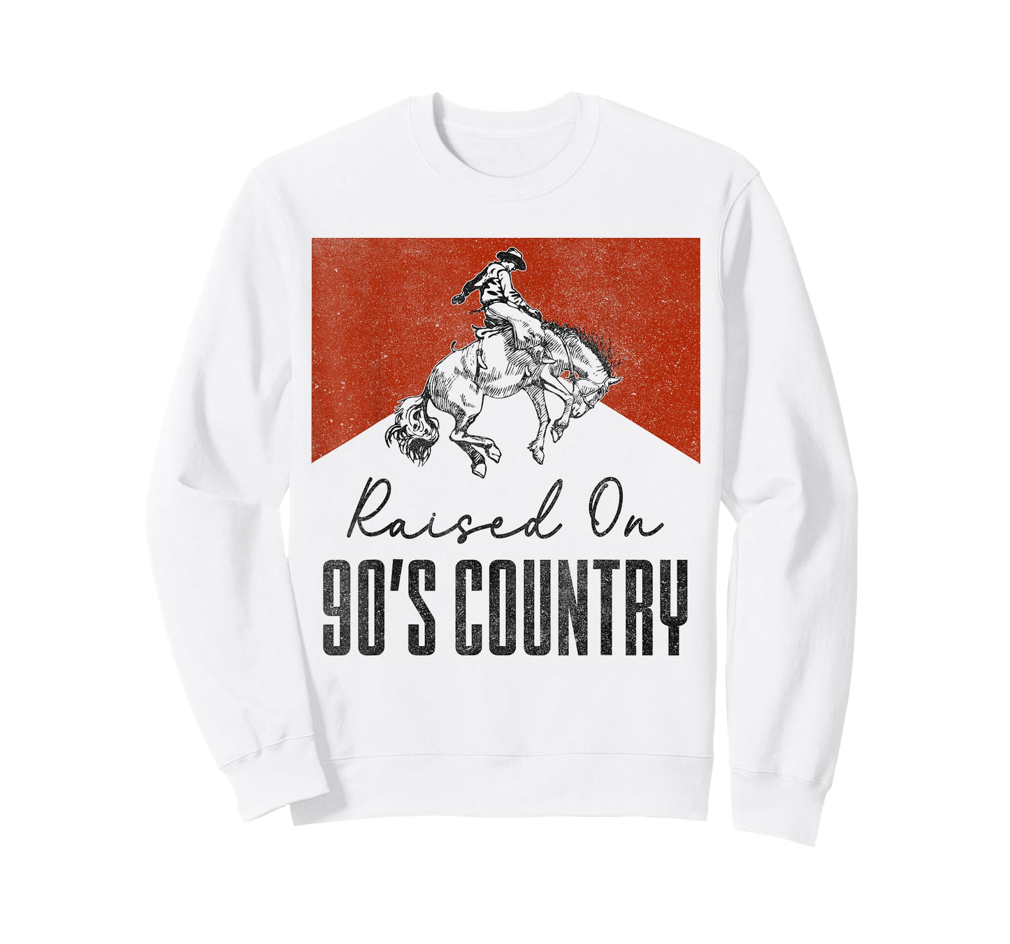 Raised On 90's Country Music Vintage Western Cowgirls T-Shirt