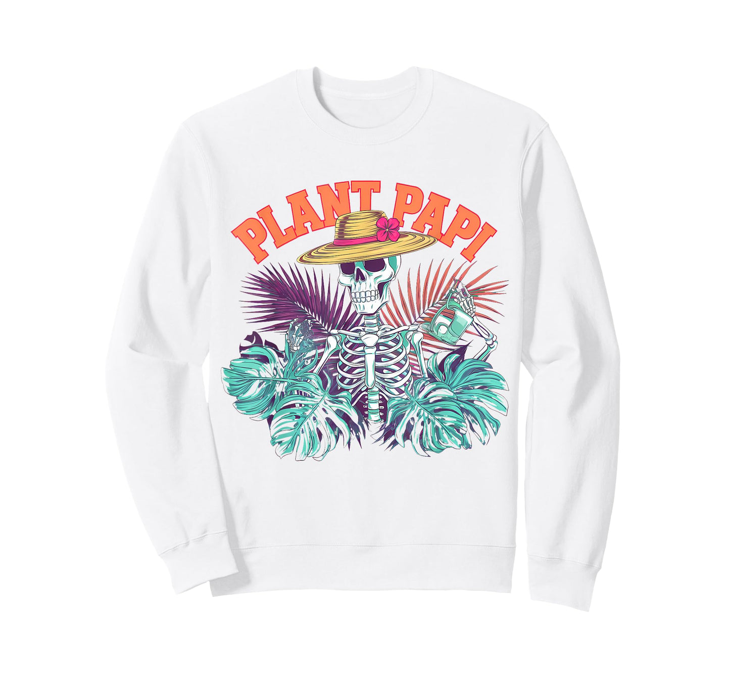 Plant Papi Daddy Gardener Happy Halloween Vintage Men Women T-Shirt