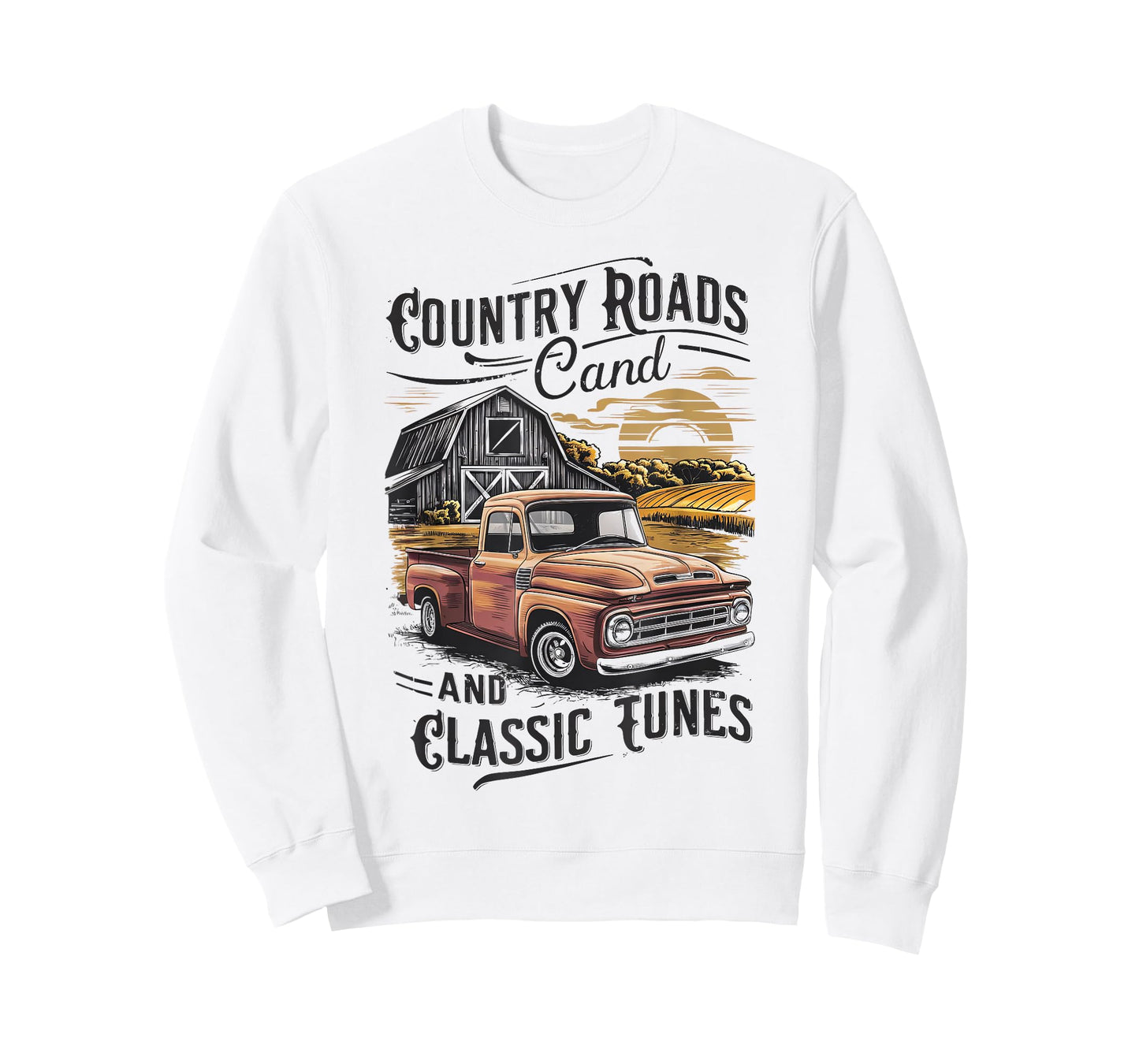 Country Roads and Classic Tunes T-Shirt