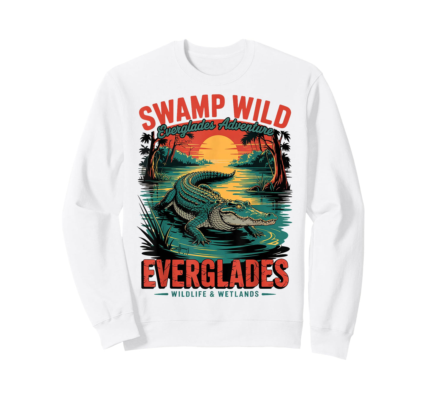 Explore Everglades Wildlife Swamp - USA Florida Everglades T-Shirt