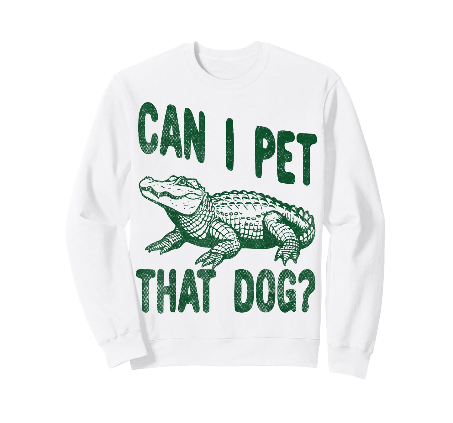 Can I Pet that dog Funny alligator Zoo worker reptile lover T-Shirt