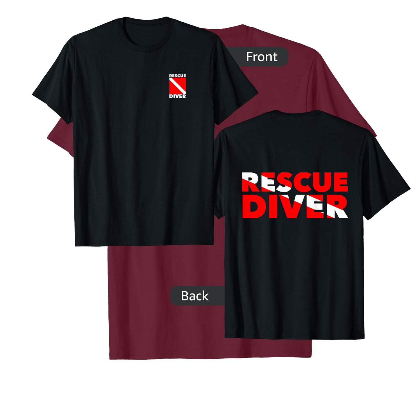 Scuba Divers Certified Rescue Diver T-Shirt
