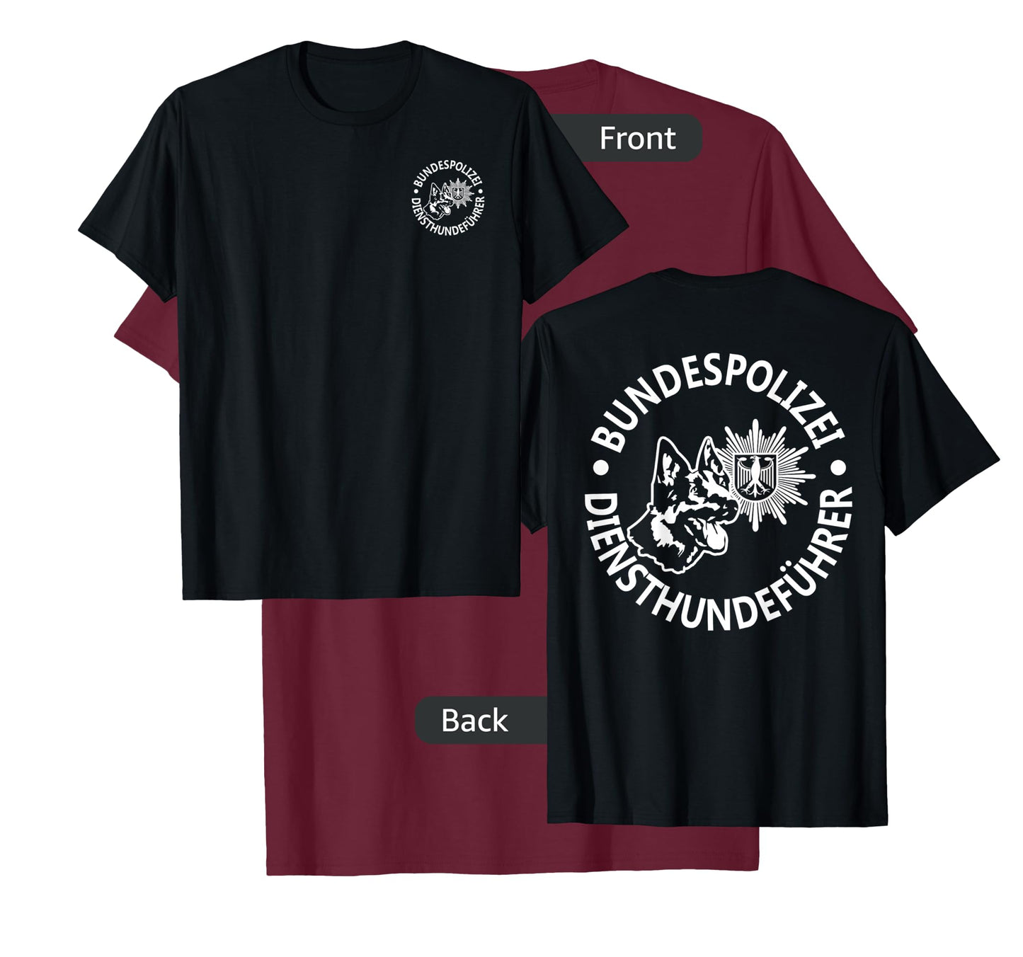 Germany K9 Police Bundespolizei T-shirt T-Shirt