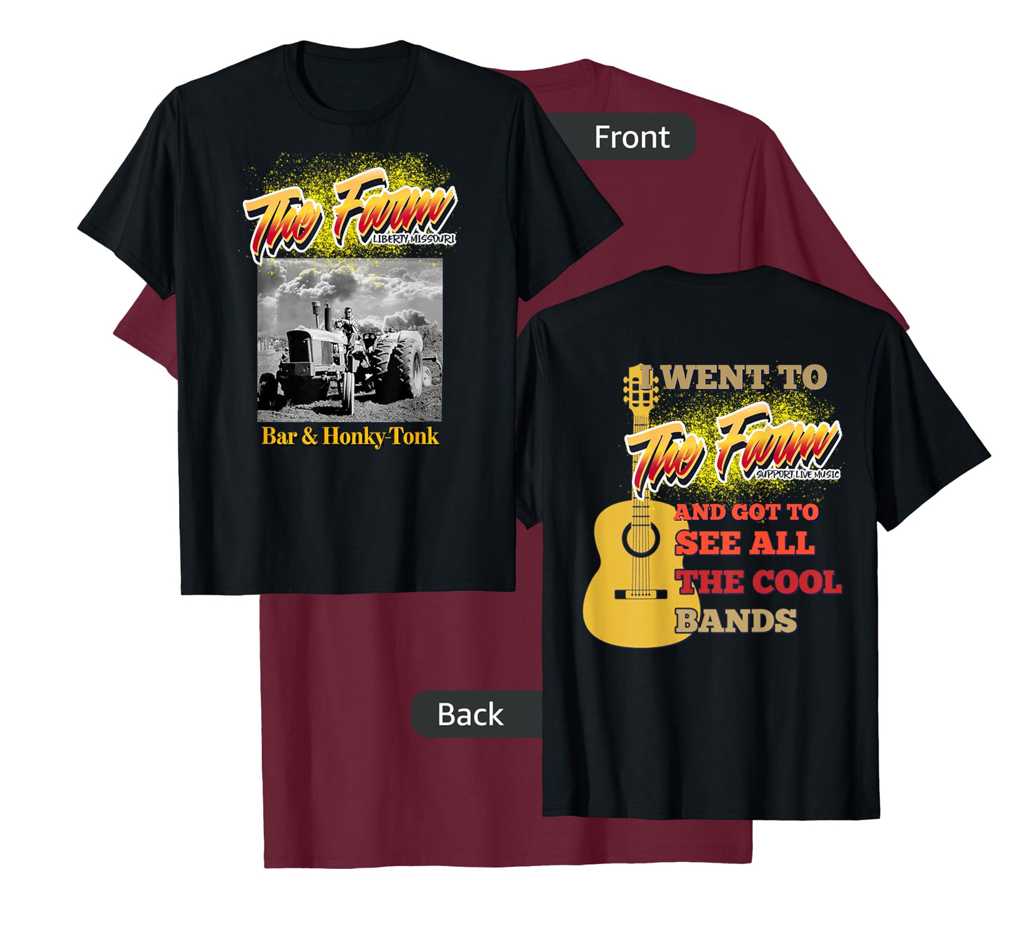 The Farm Liberty Missouri USA Live Music Bar Honky-tonk #3 T-Shirt