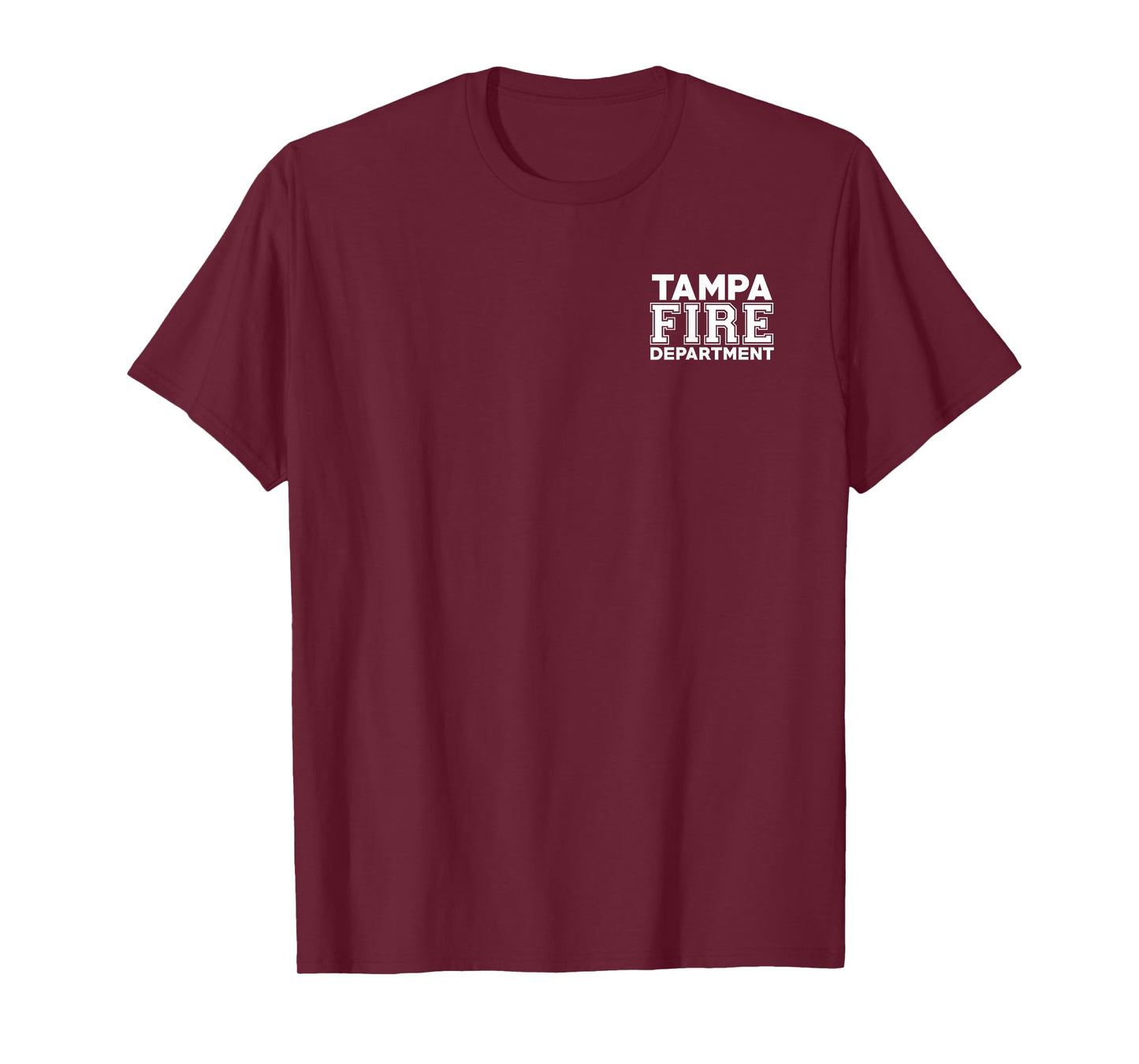 City of Tampa Fire Rescue Florida Firefighter T-Shirt T-Shirt