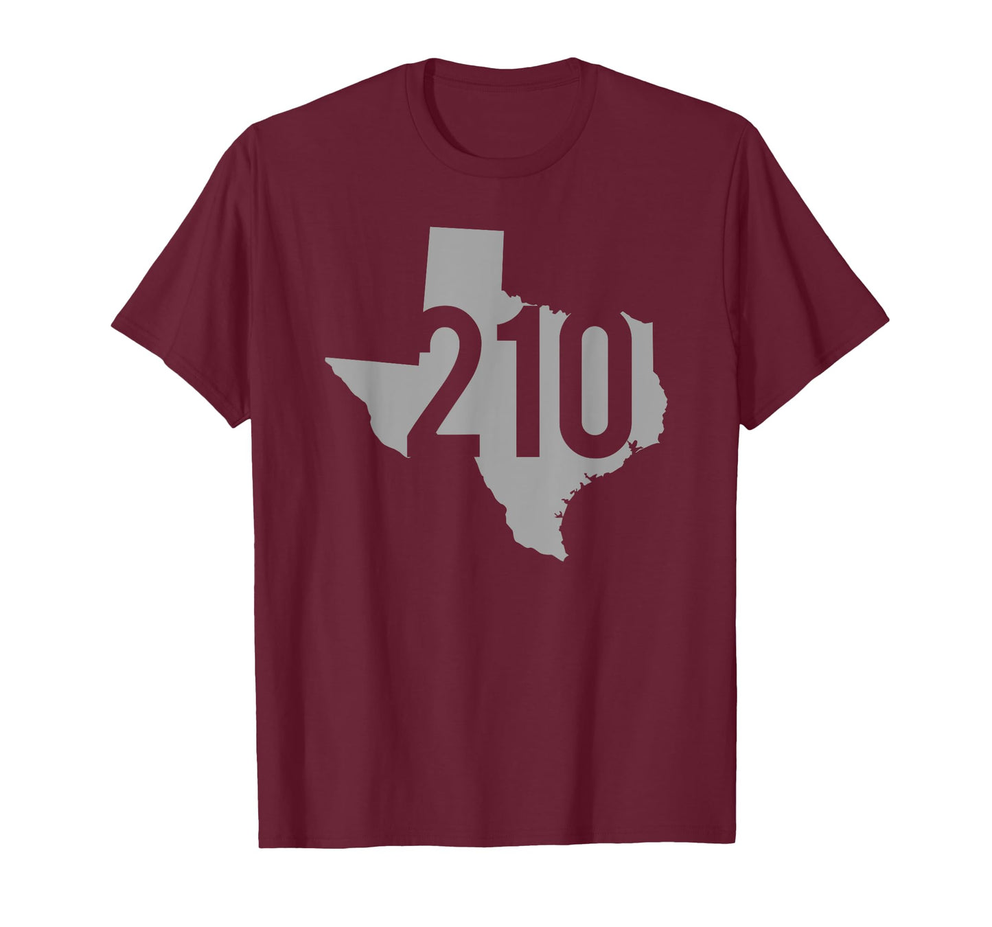 210 Area Code, San Antonio, Texas T-Shirt