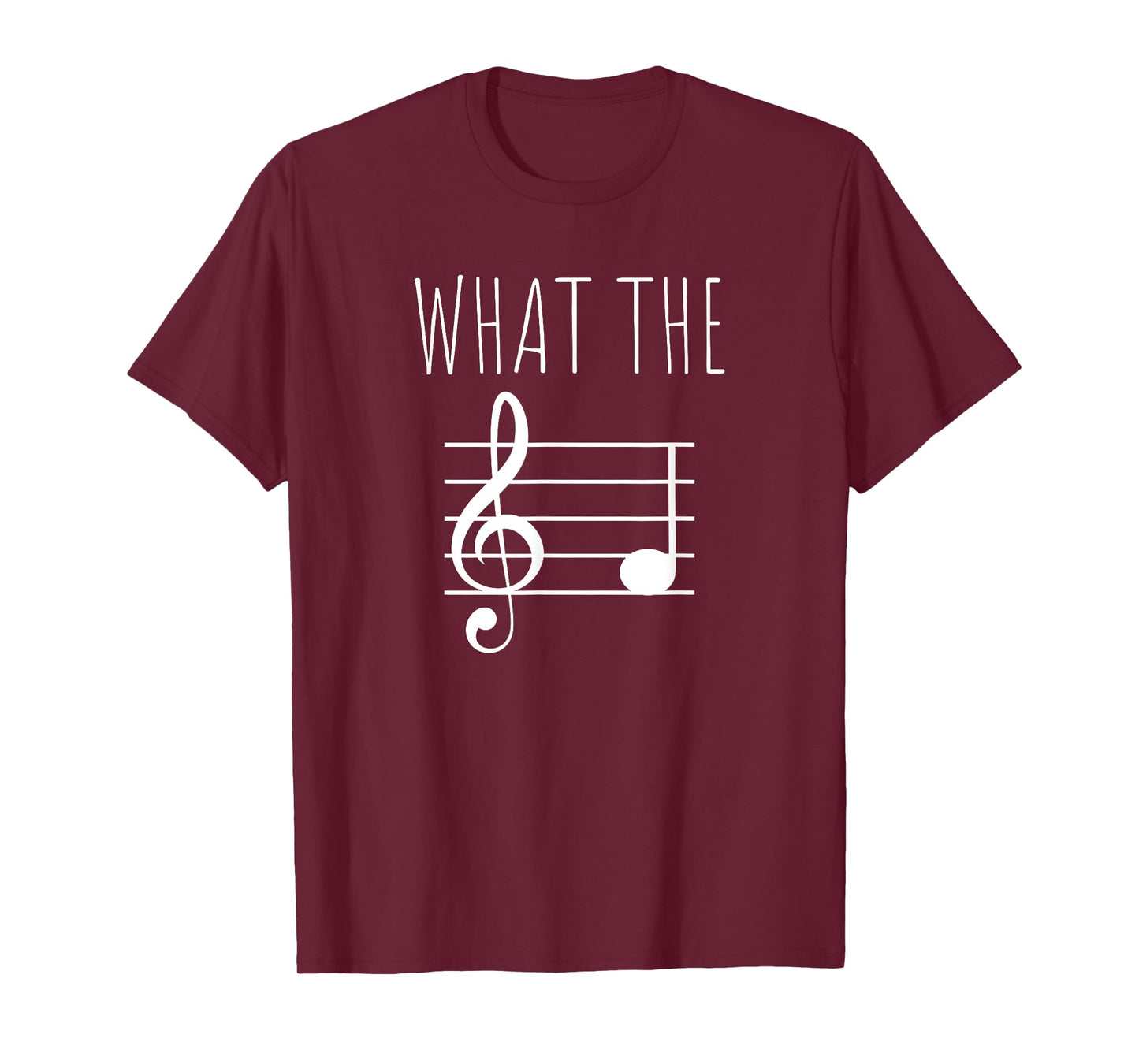 What The F Musical Note T-Shirt
