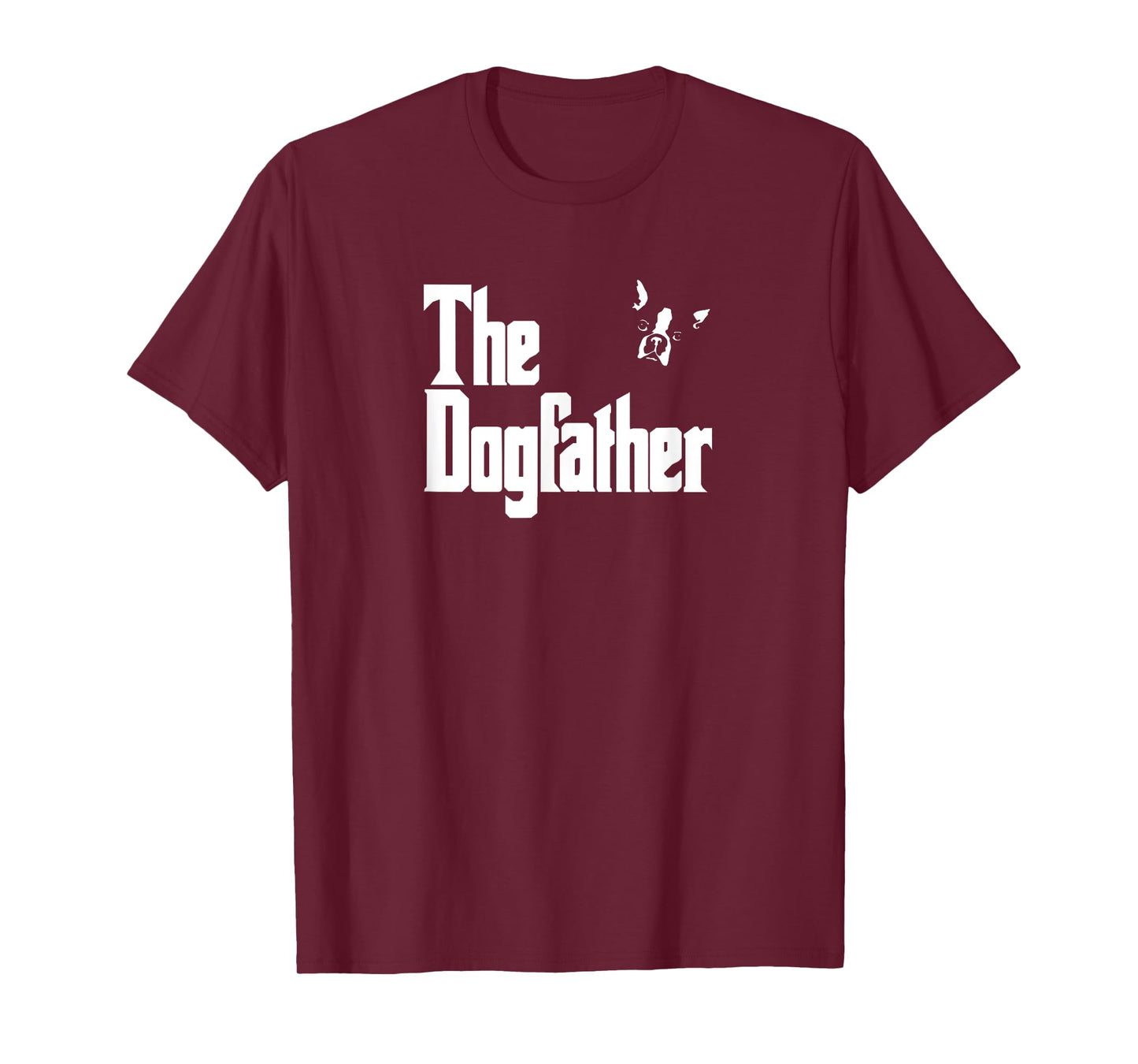 Boston Terrier Dad Birthday The Dogfather Shirt