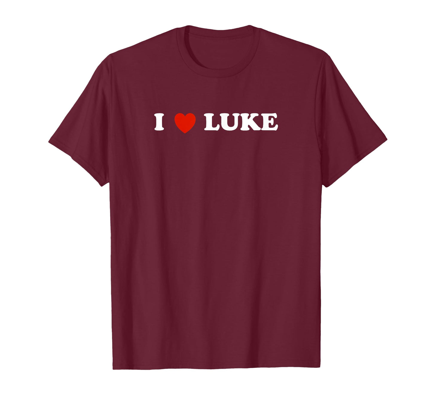 I Love Luke Heart - Country Music Gift T-Shirt