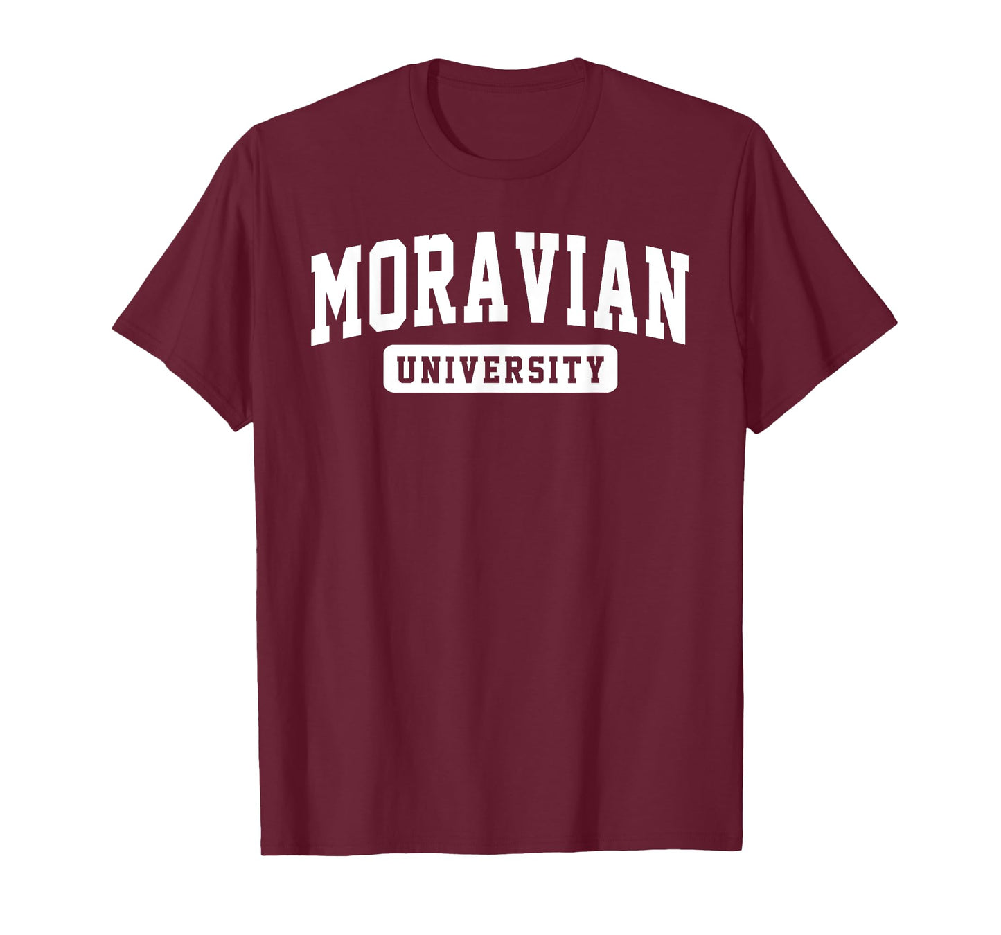 Moravian Vintage Arch University Arch Vintage Classic Design T-Shirt