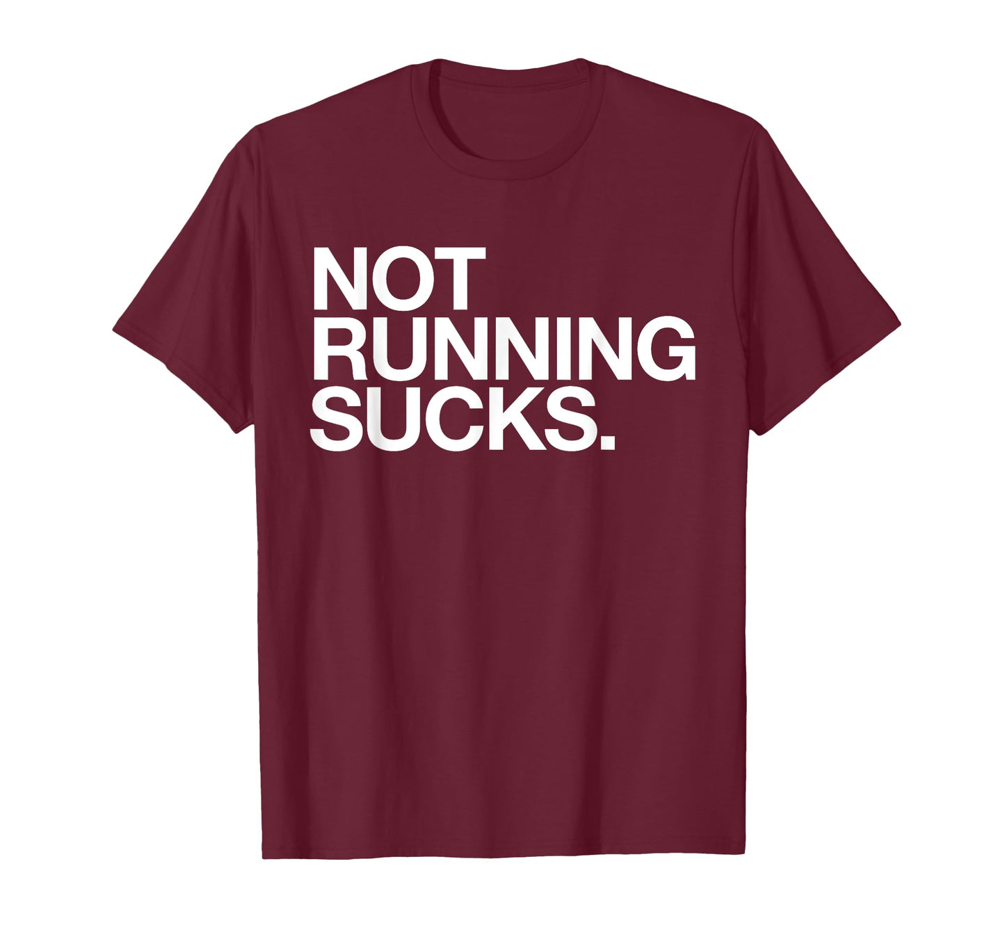 NOT RUNNING SUCKS Funny Runner Jogging Jogger Fitness Race T-Shirt