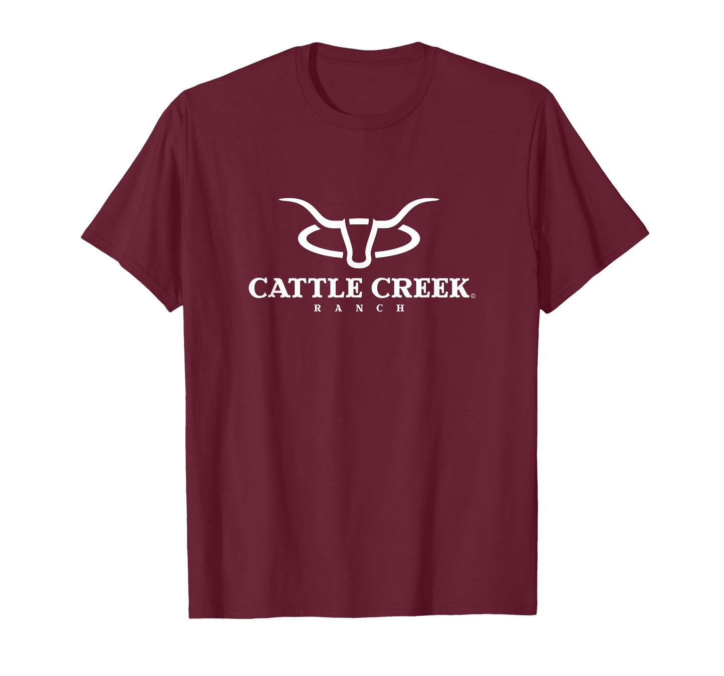 Cattle Creek Original White Logo T-Shirt