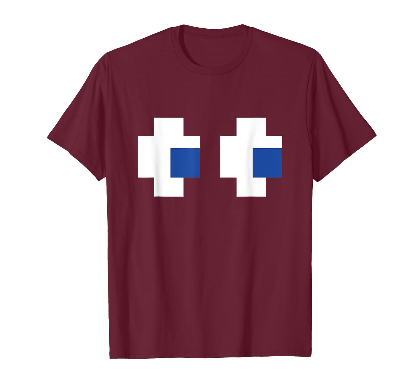 Retro Arcade Gaming Halloween Ghost Partner Group Costume T-Shirt