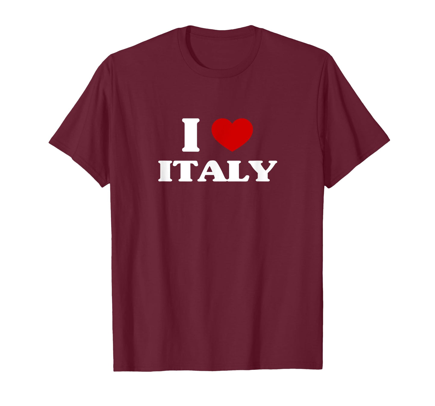 Italy I Heart Italy Souvenir I Love Italy T-Shirt