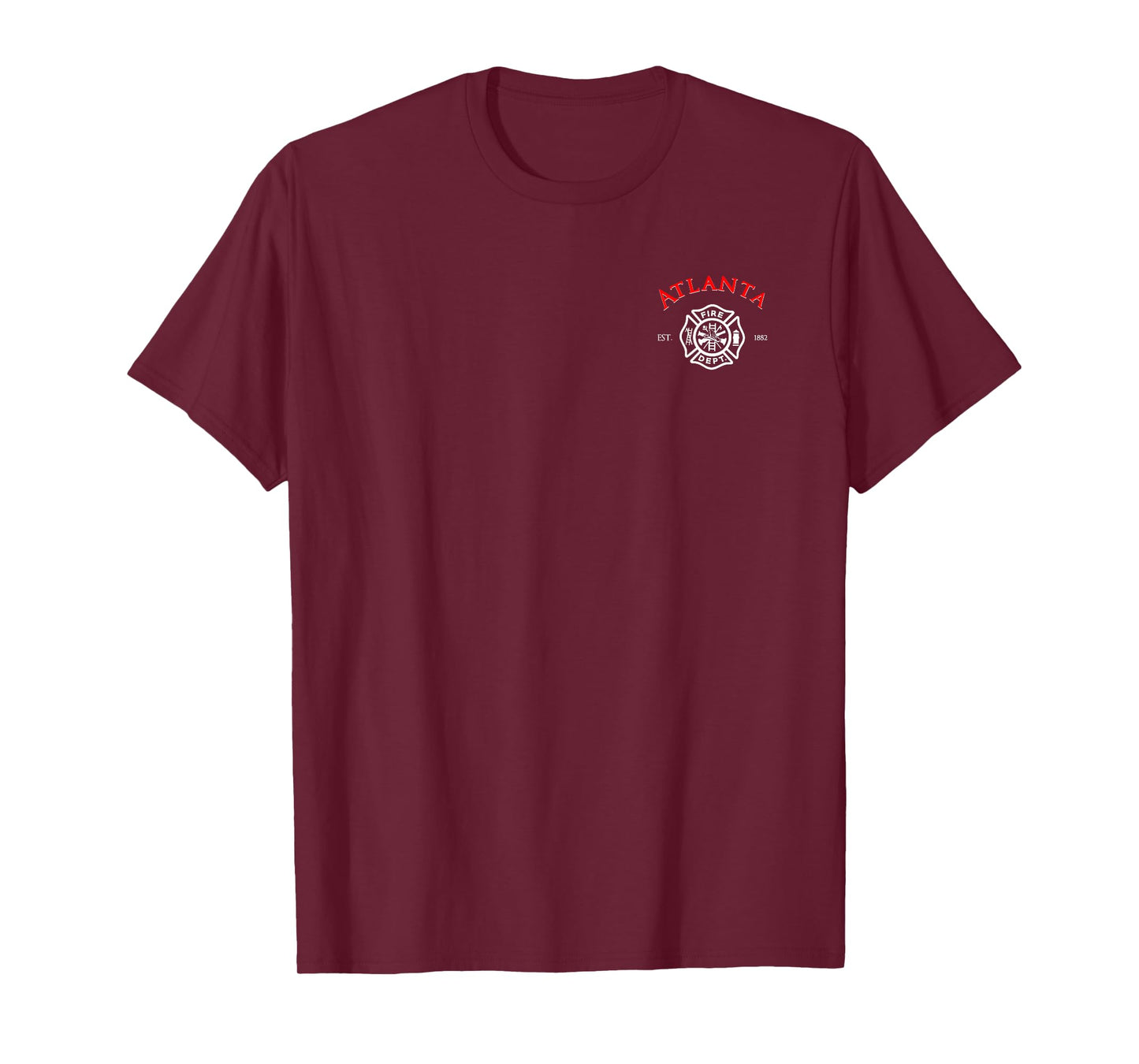 Atlanta Georgia Fire Rescue Department Firefighters T-Shirt T-Shirt