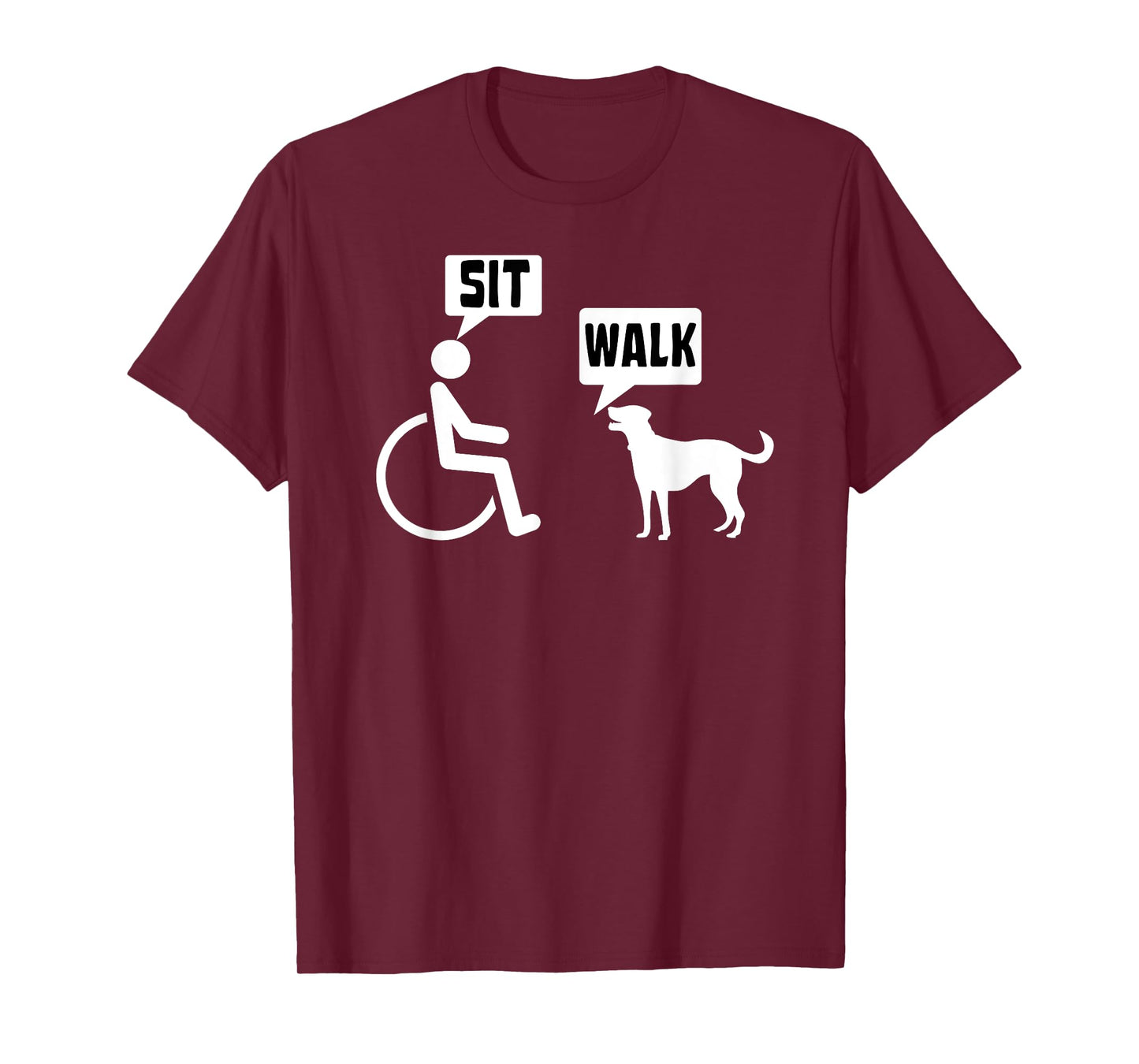 Funny Wheelchair Humor Joke for a Disability in a Wheelchair T-Shirt
