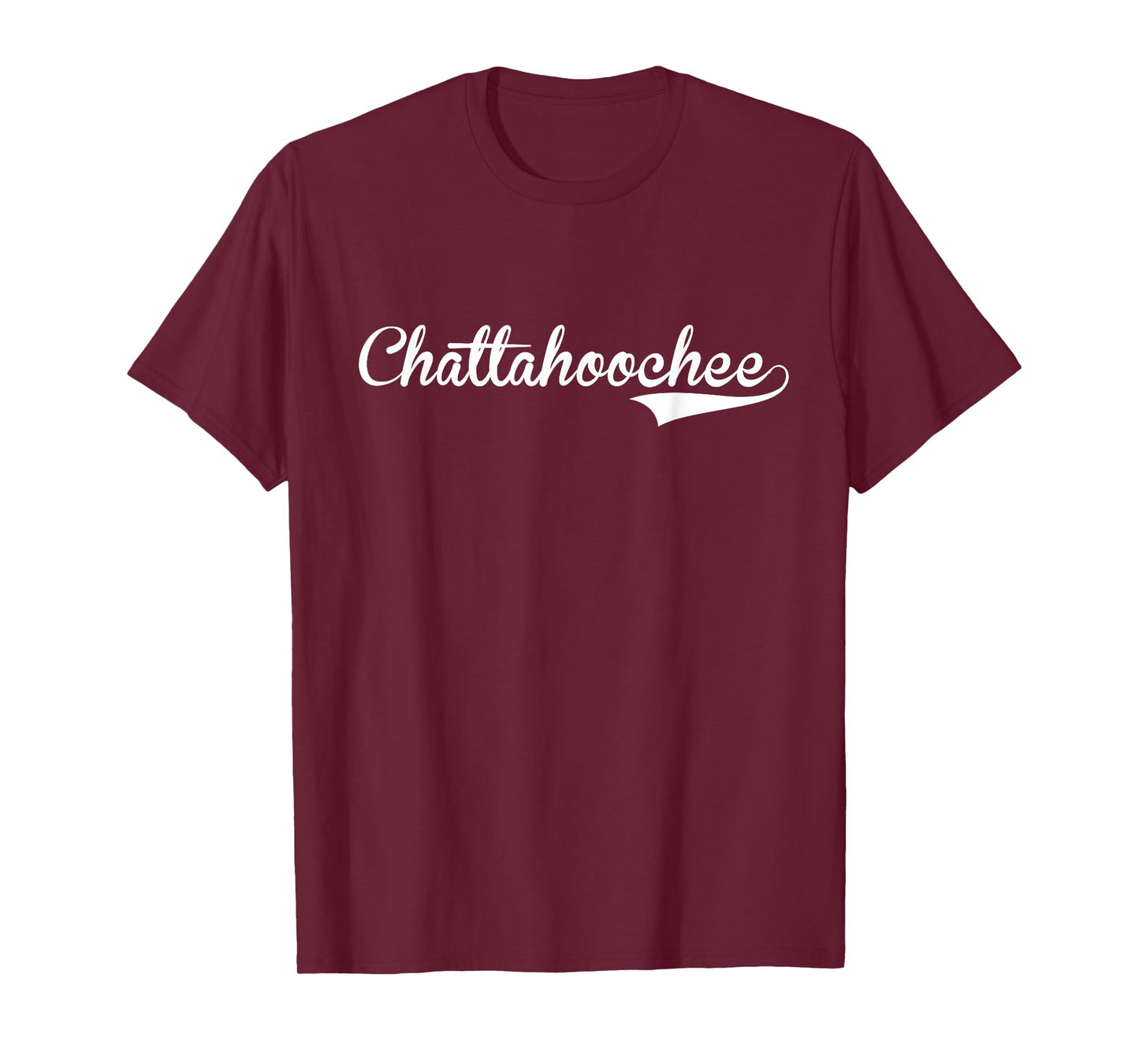 CHATTAHOOCHEE Baseball Vintage Retro Font T-Shirt