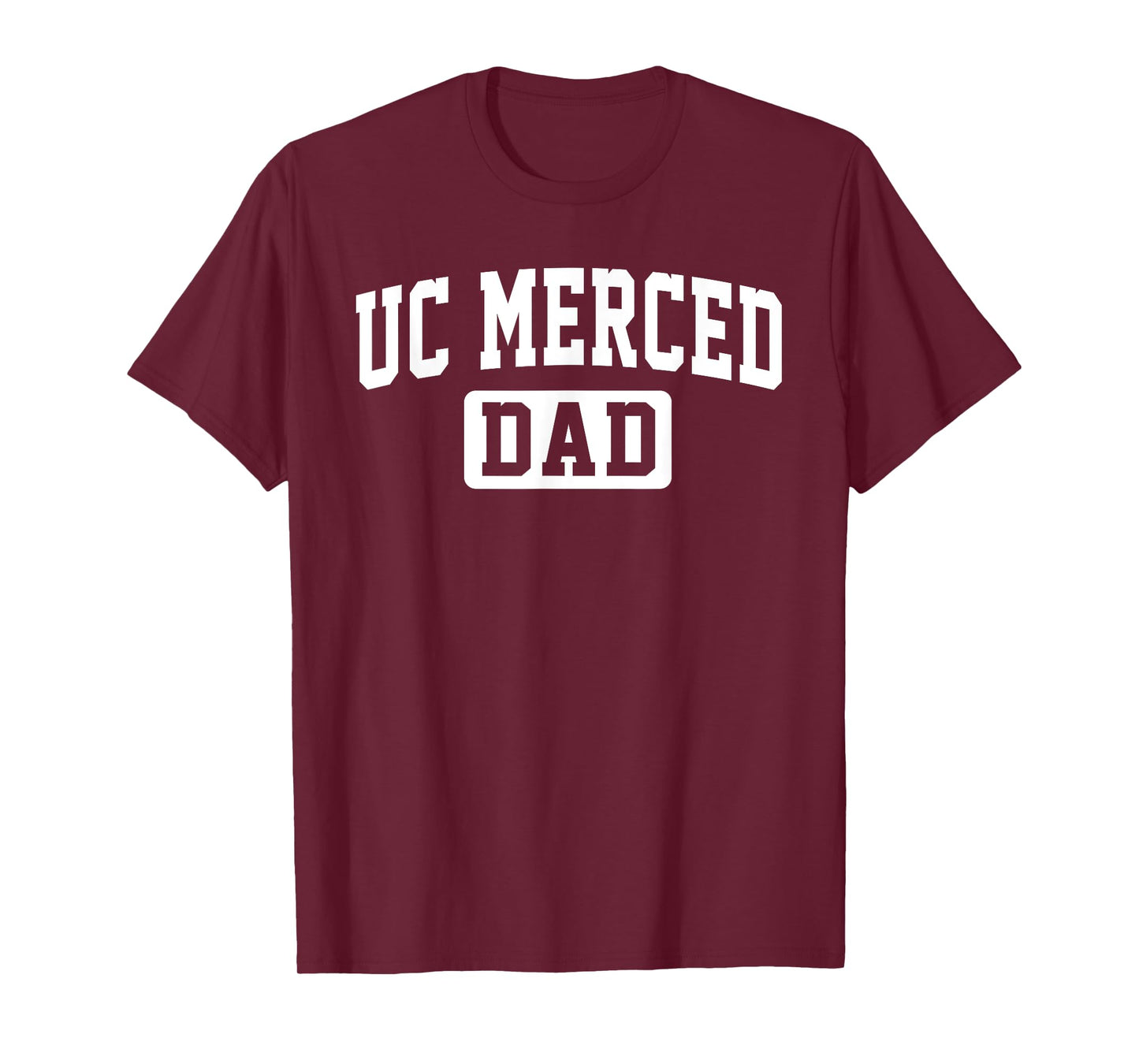 UC Merced University Dad Father Arch Vintage Family for Men T-Shirt