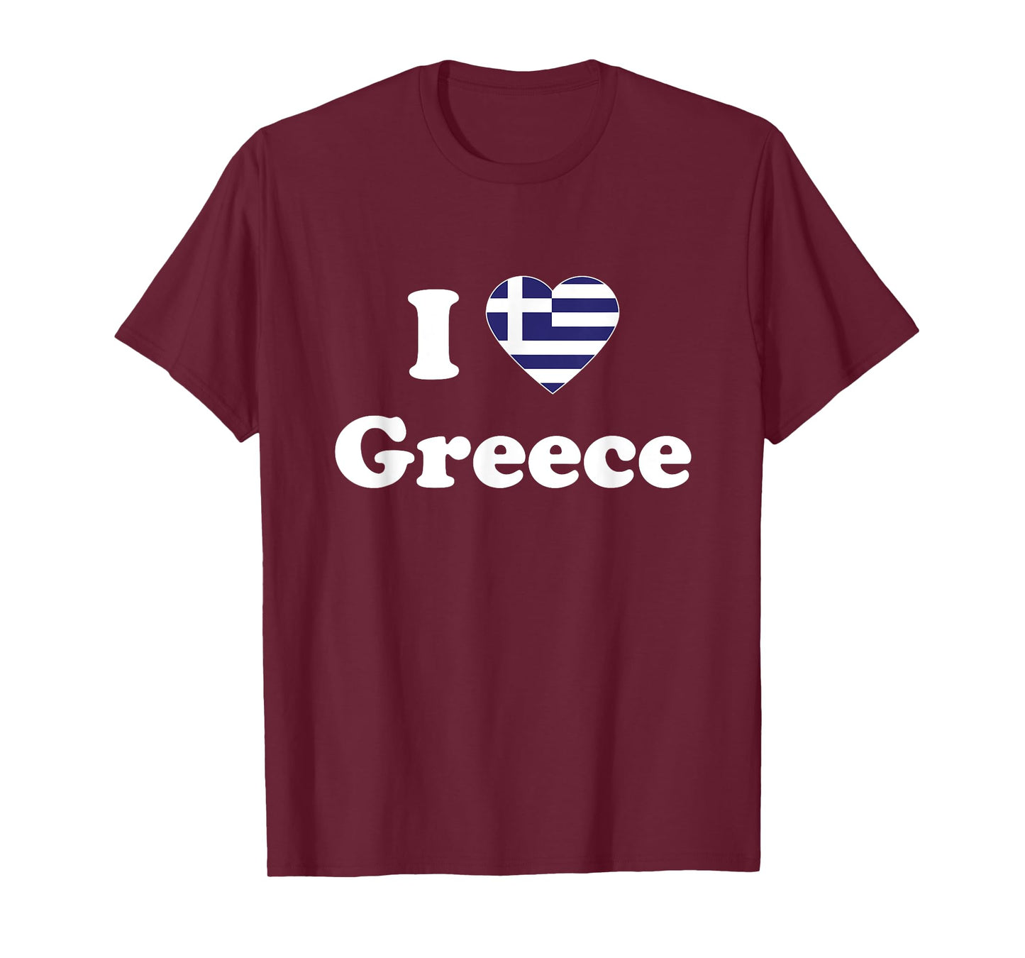 I Love Greece I Heart Greece Greek T-Shirt