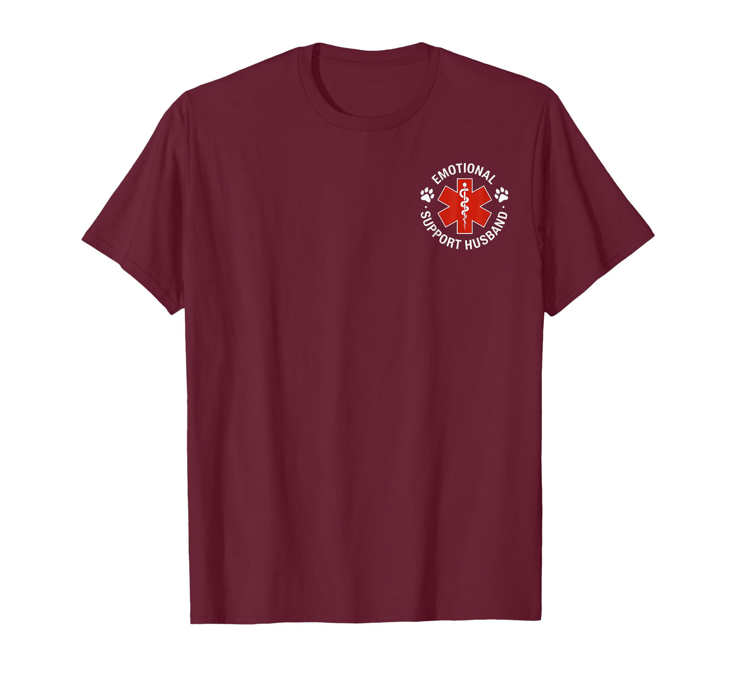 Emotional Support Husband Do Not Pet (2 side ) T-Shirt