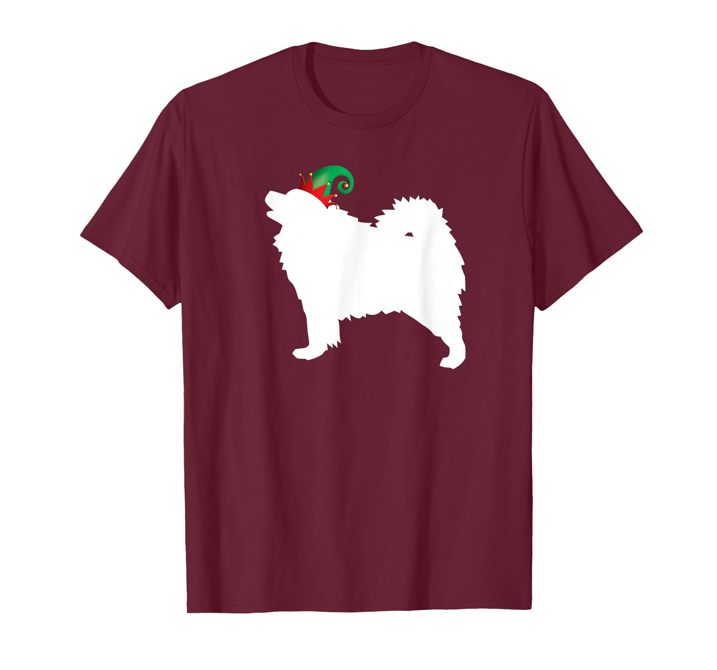 Samoyed Christmas Elf Funny Dog T-Shirt