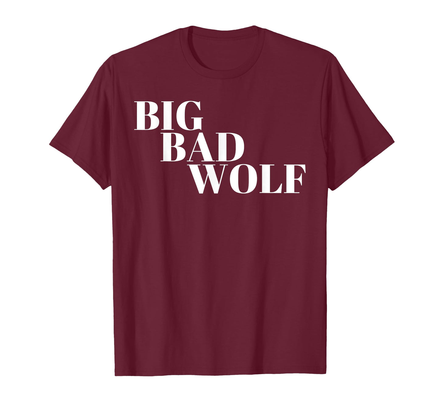 Big Bad Wolf White Tee T-shirt T-Shirt