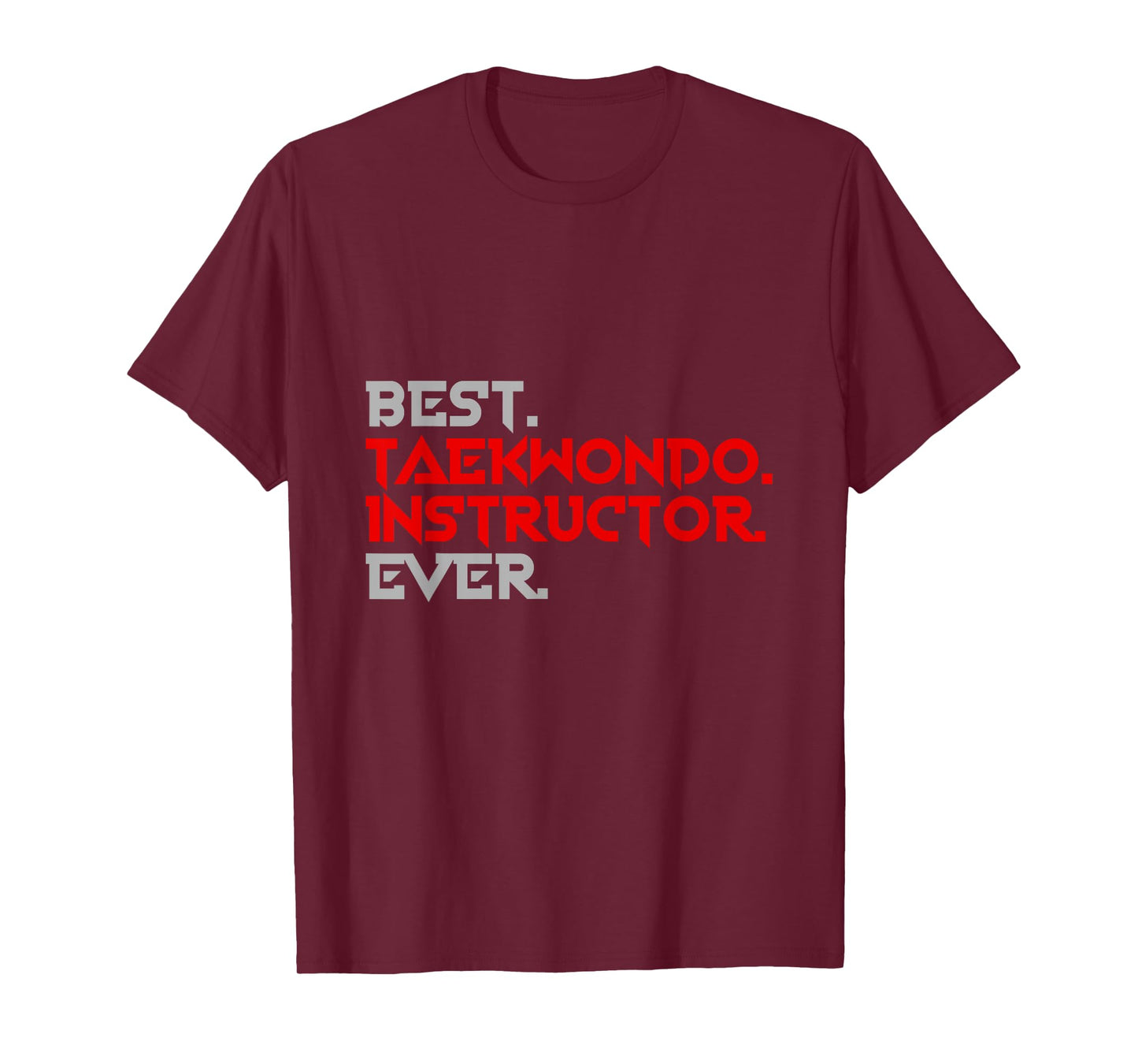 Korean Taekwondo Instructor Gift Taekwondo T-Shirt