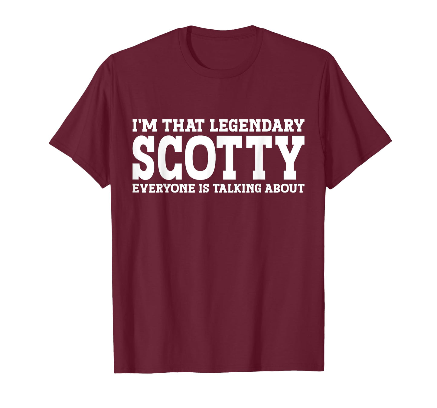 Scotty Personal Name First Name Funny Scotty T-Shirt