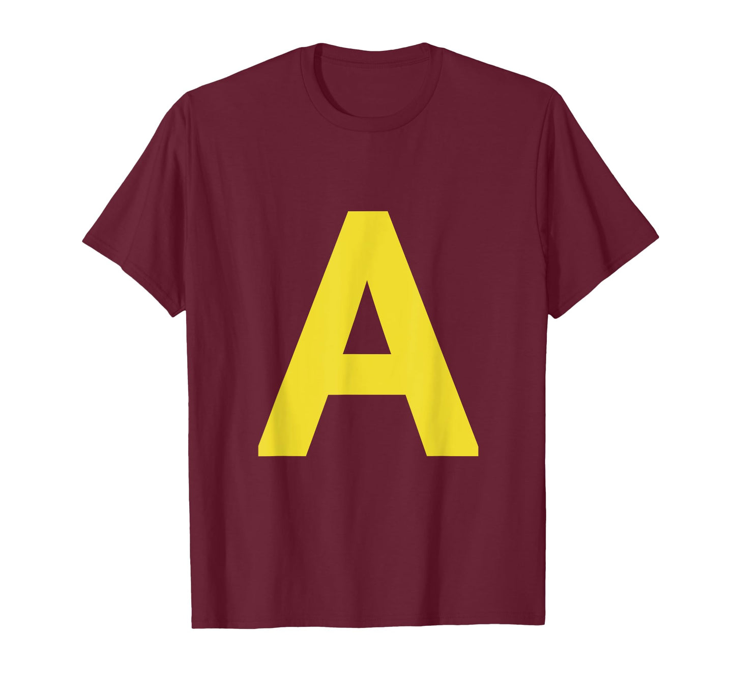 letter A funny chipmunk group matching halloween costume T-Shirt