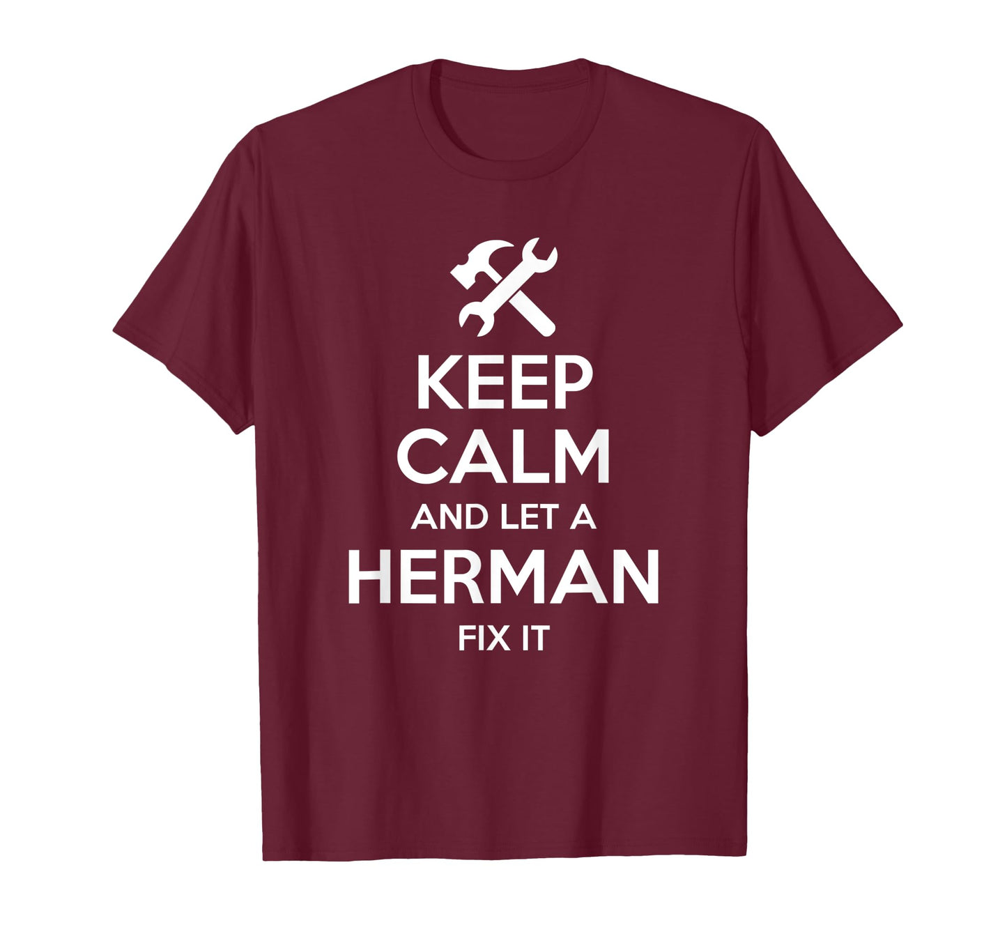 HERMAN Funny Surname Birthday Family Tree Reunion Gift Idea T-Shirt