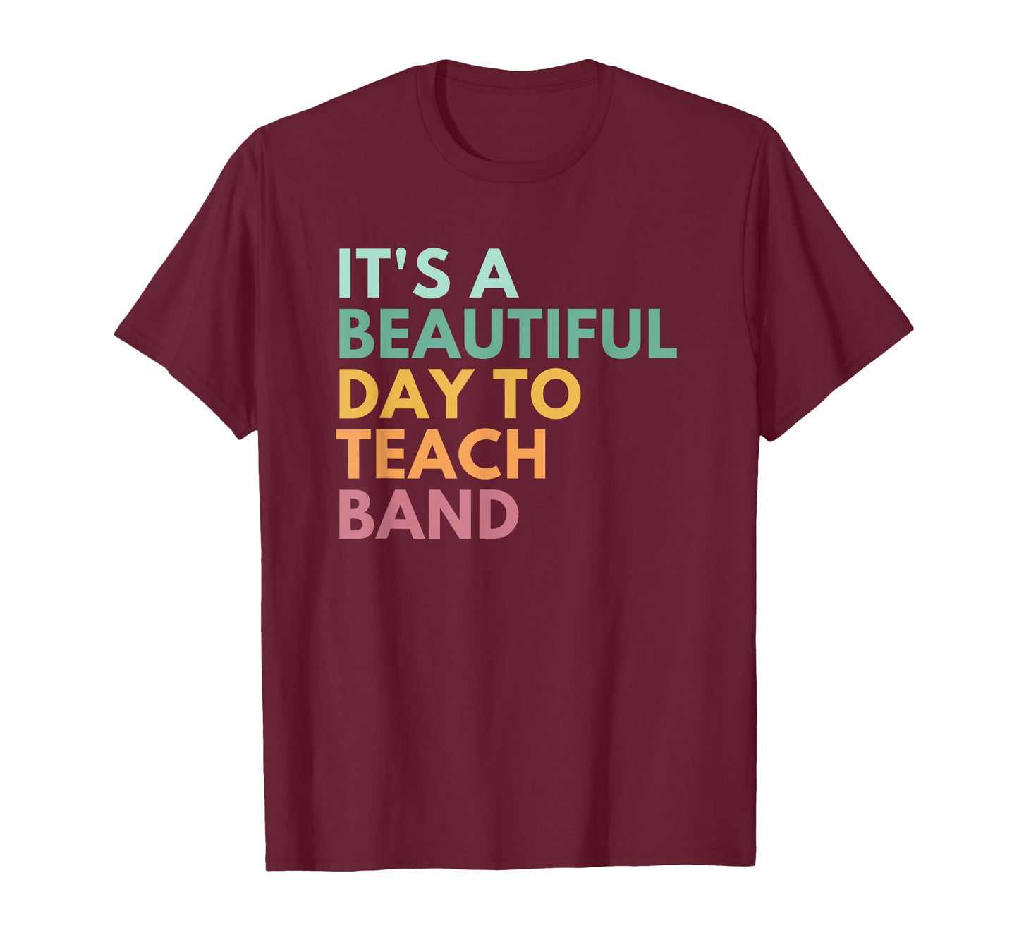 It's A Beautiful Day To Teach Band T-Shirt